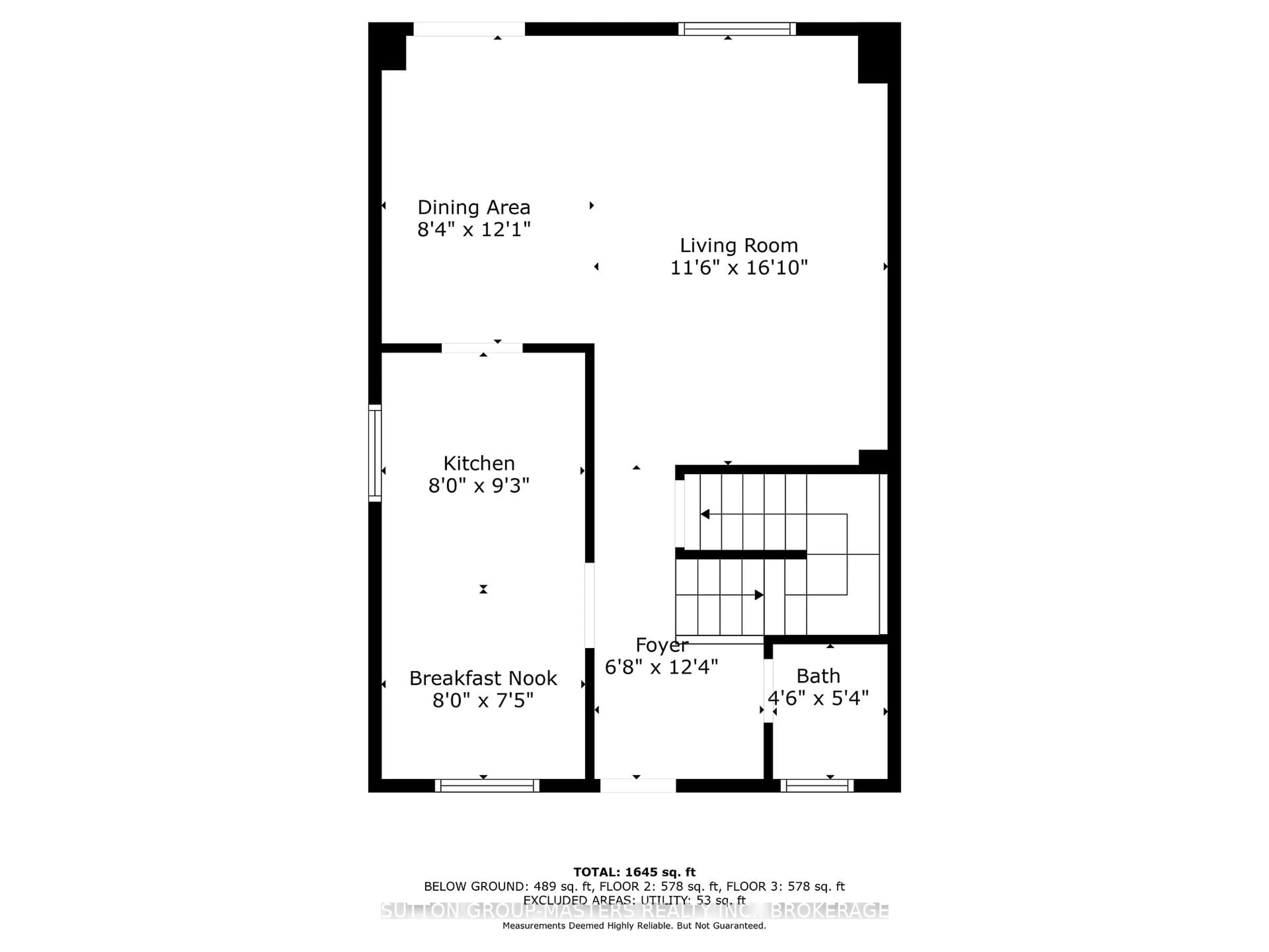 Floor plan for 732 Cedarwood Dr, Kingston Ontario K7P 2J1