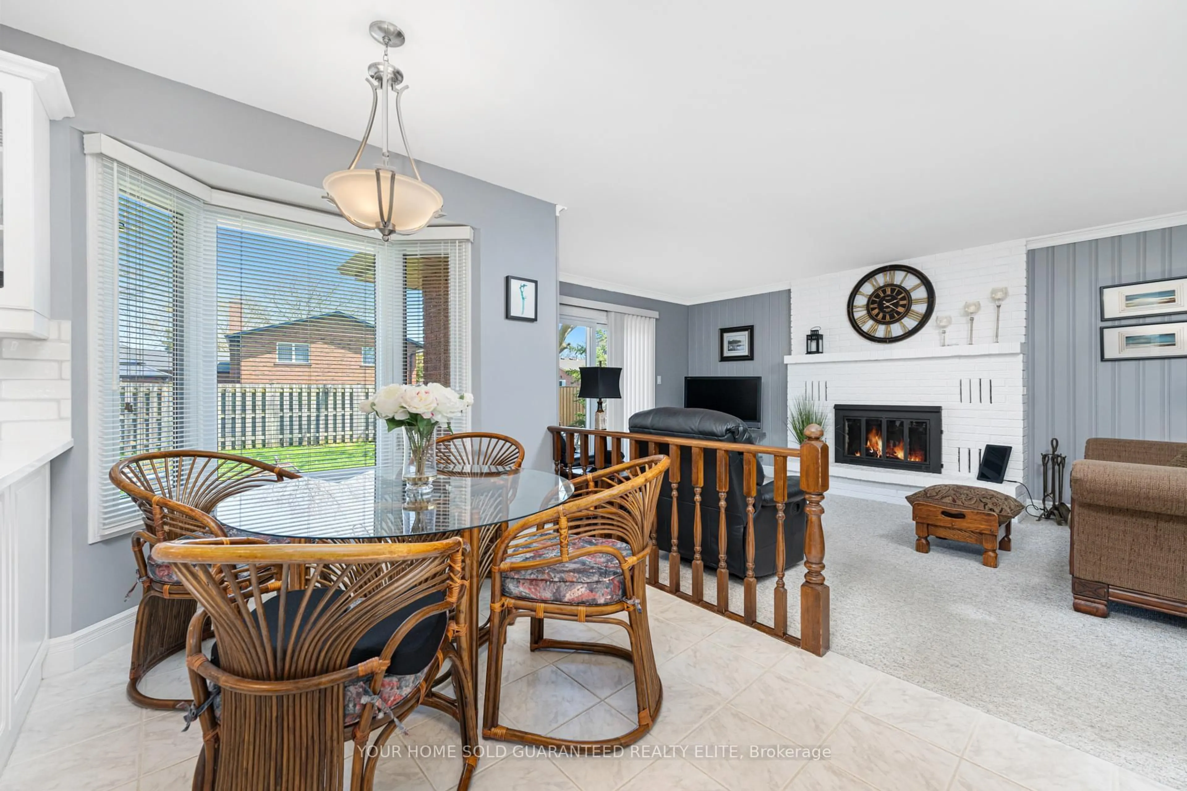 Dining room, ceramic/tile floor for 8 Coupland Crt, Welland Ontario L3C 6M7