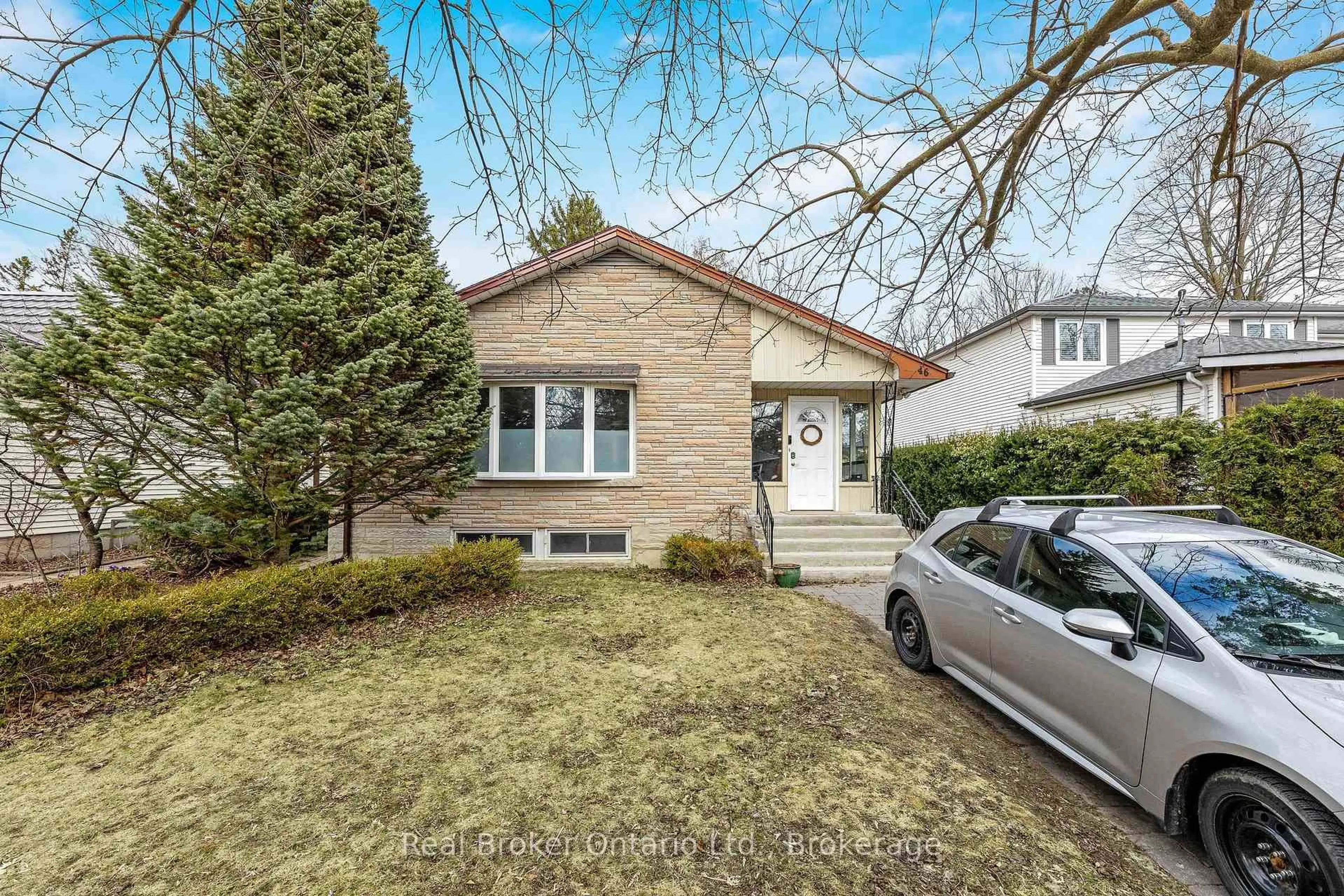 Home with brick exterior material, street for 46 Caledonia St, Guelph Ontario N1G 2C9