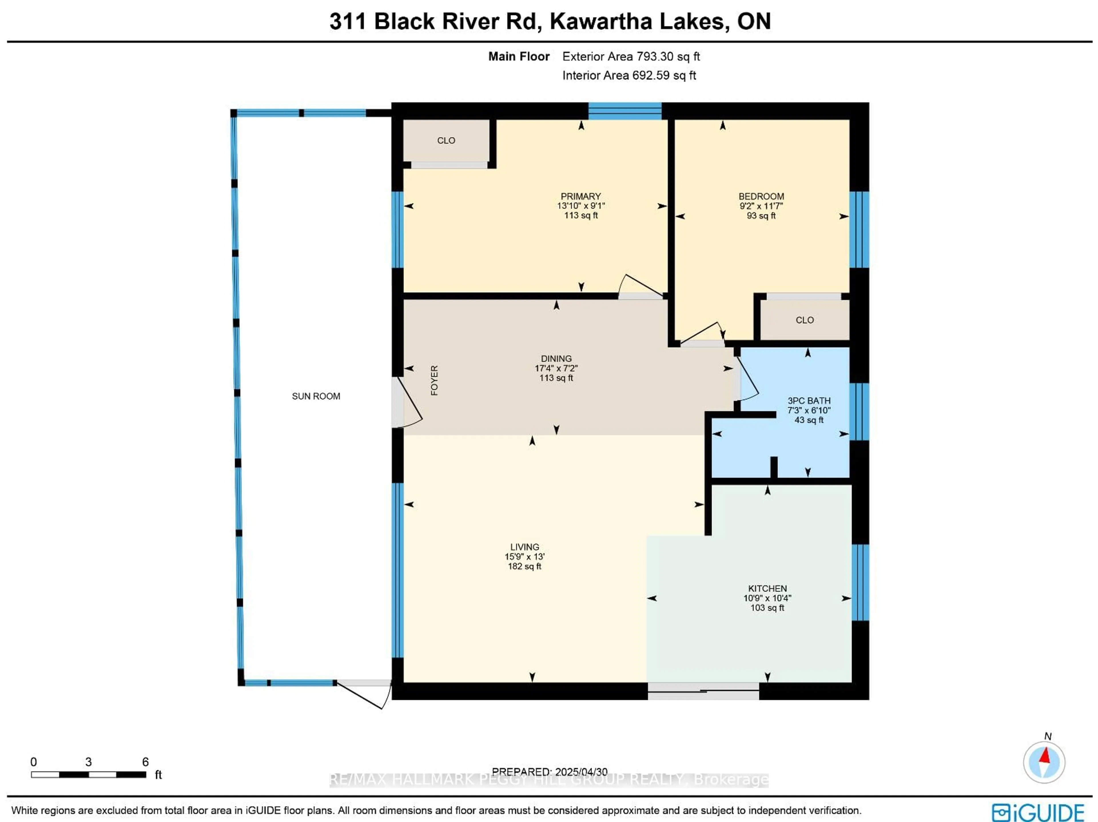 Floor plan for 311 Black River Rd, Kawartha Lakes Ontario L0K 2B0