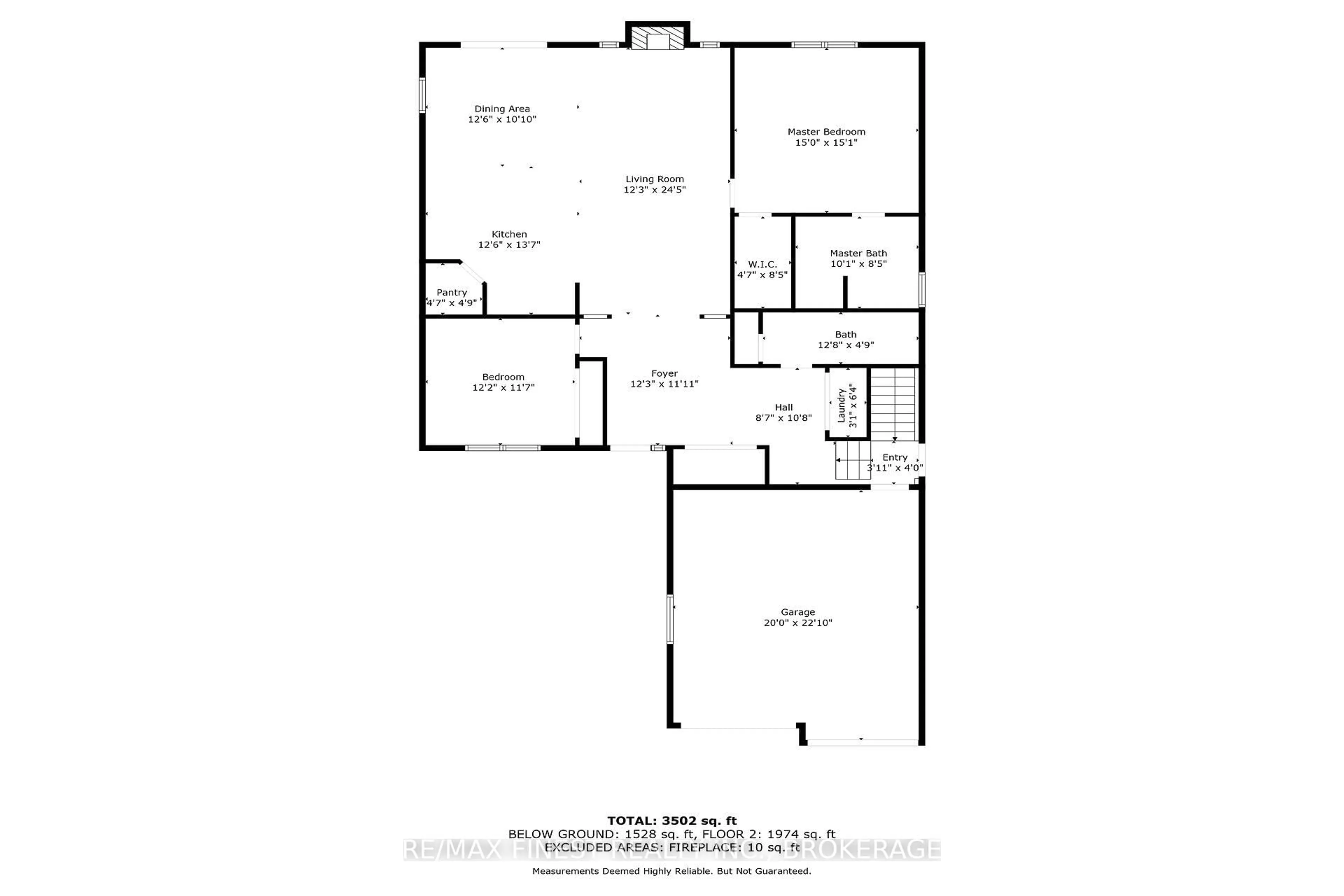 Floor plan for 823 Kananaskis Dr, Kingston Ontario K7P 0B1