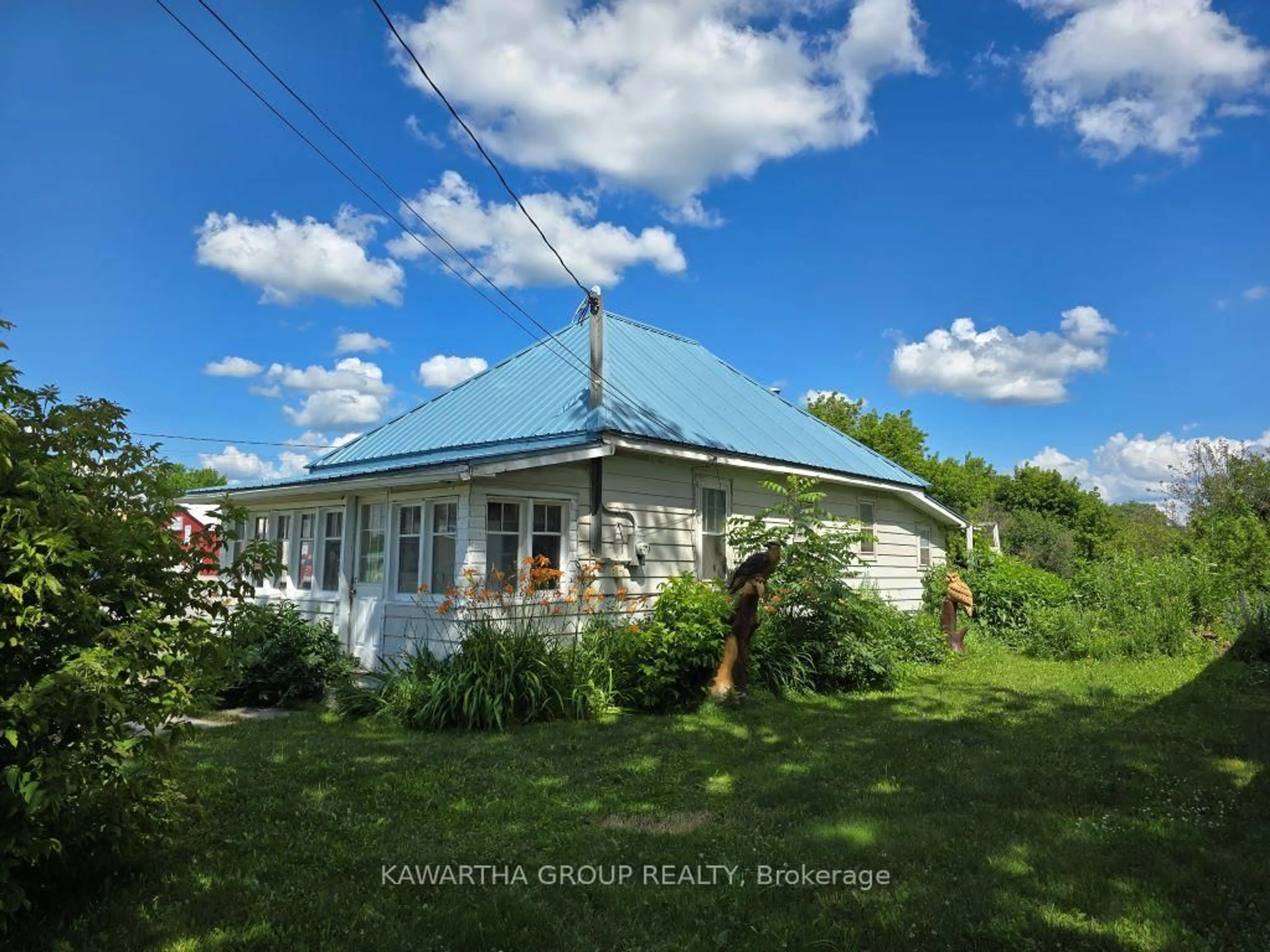 A pic from outside/outdoor area/front of a property/back of a property/a pic from drone, building for 129 Lindsay St, Kawartha Lakes Ontario K0M 1N0