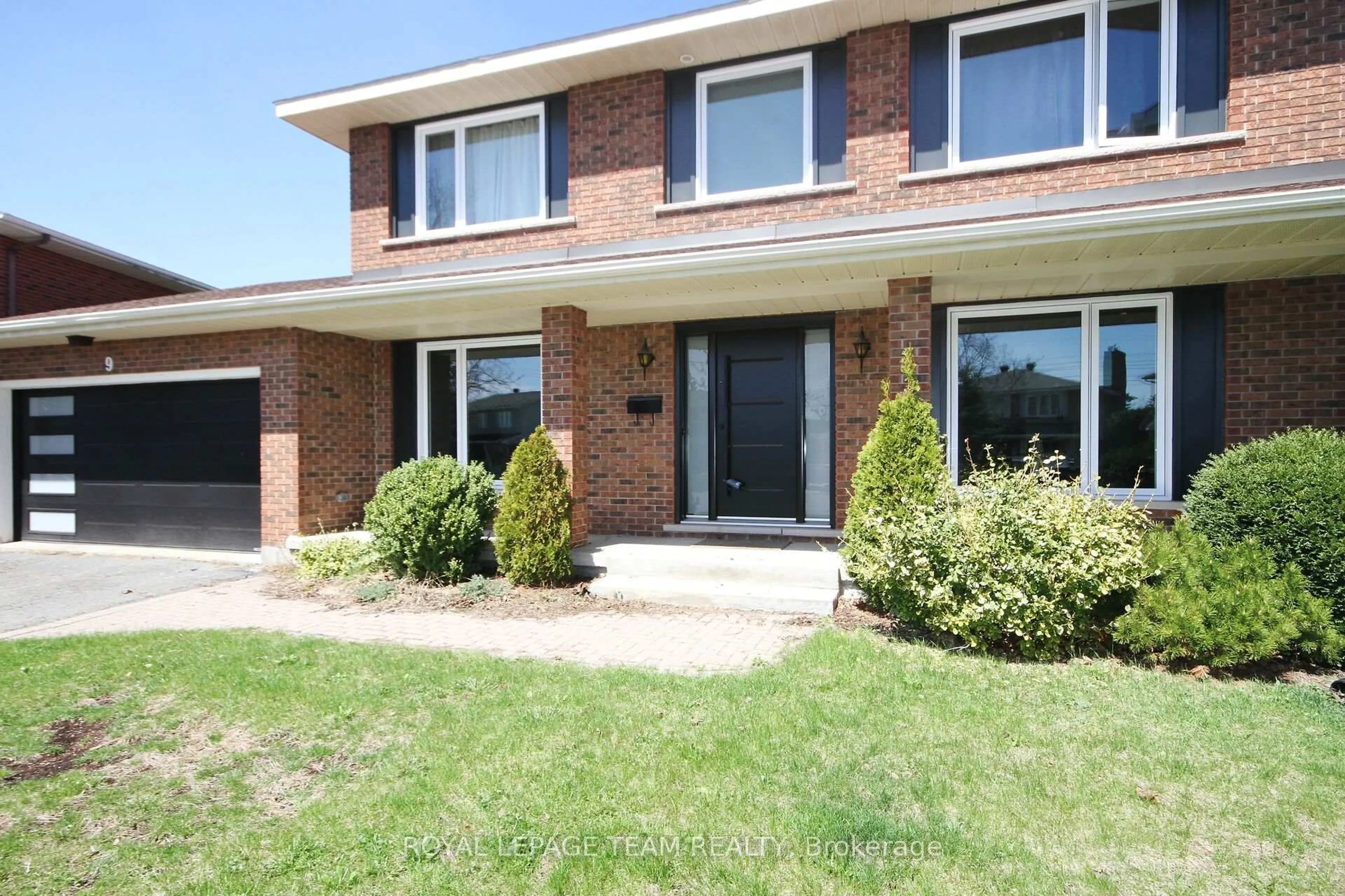 Home with brick exterior material, street for 9 Strathearn Crt, Ottawa Ontario K2G 4L7