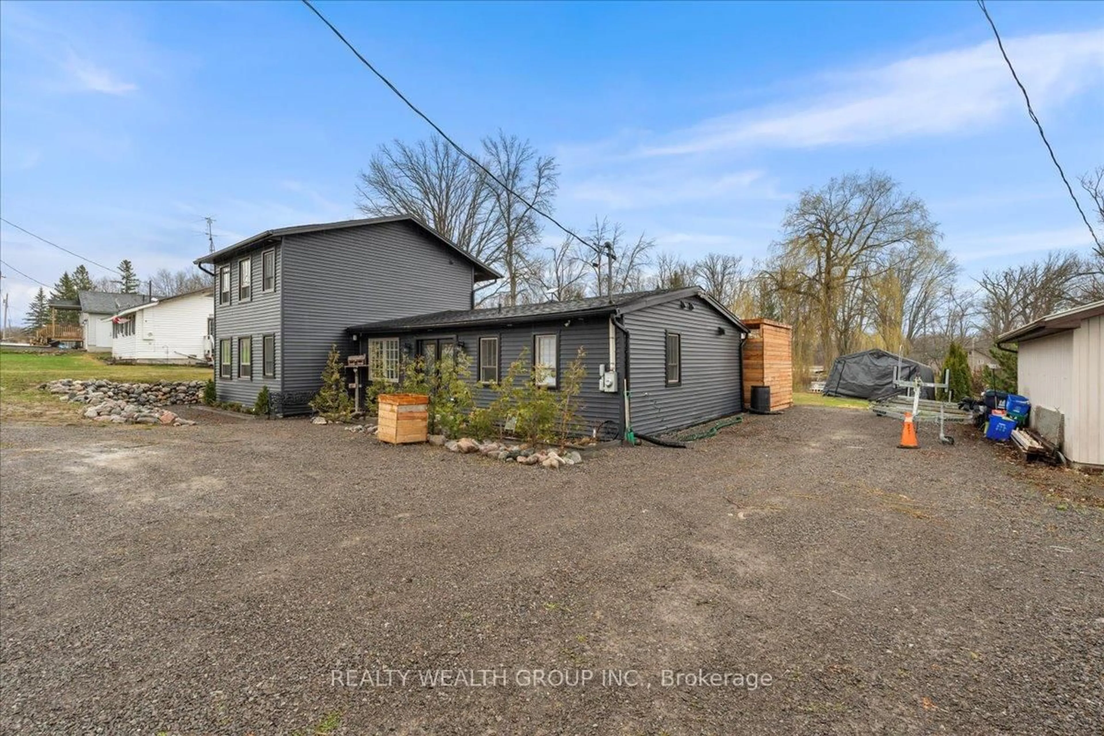 A pic from outside/outdoor area/front of a property/back of a property/a pic from drone, street for 1851 2nd Line, Trent Hills Ontario K0L 1L0