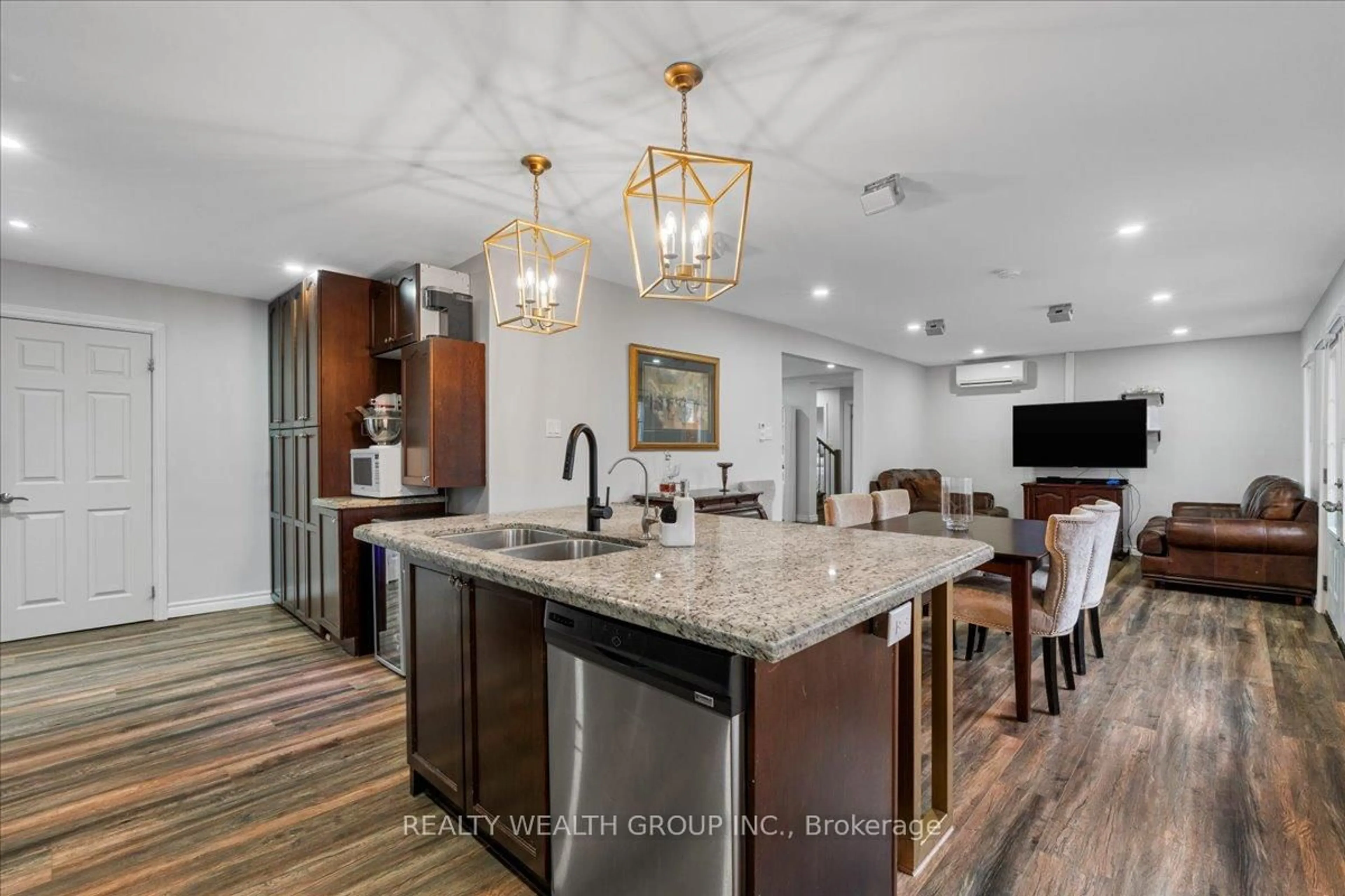 Open concept kitchen, ceramic/tile floor for 1851 2nd Line, Trent Hills Ontario K0L 1L0