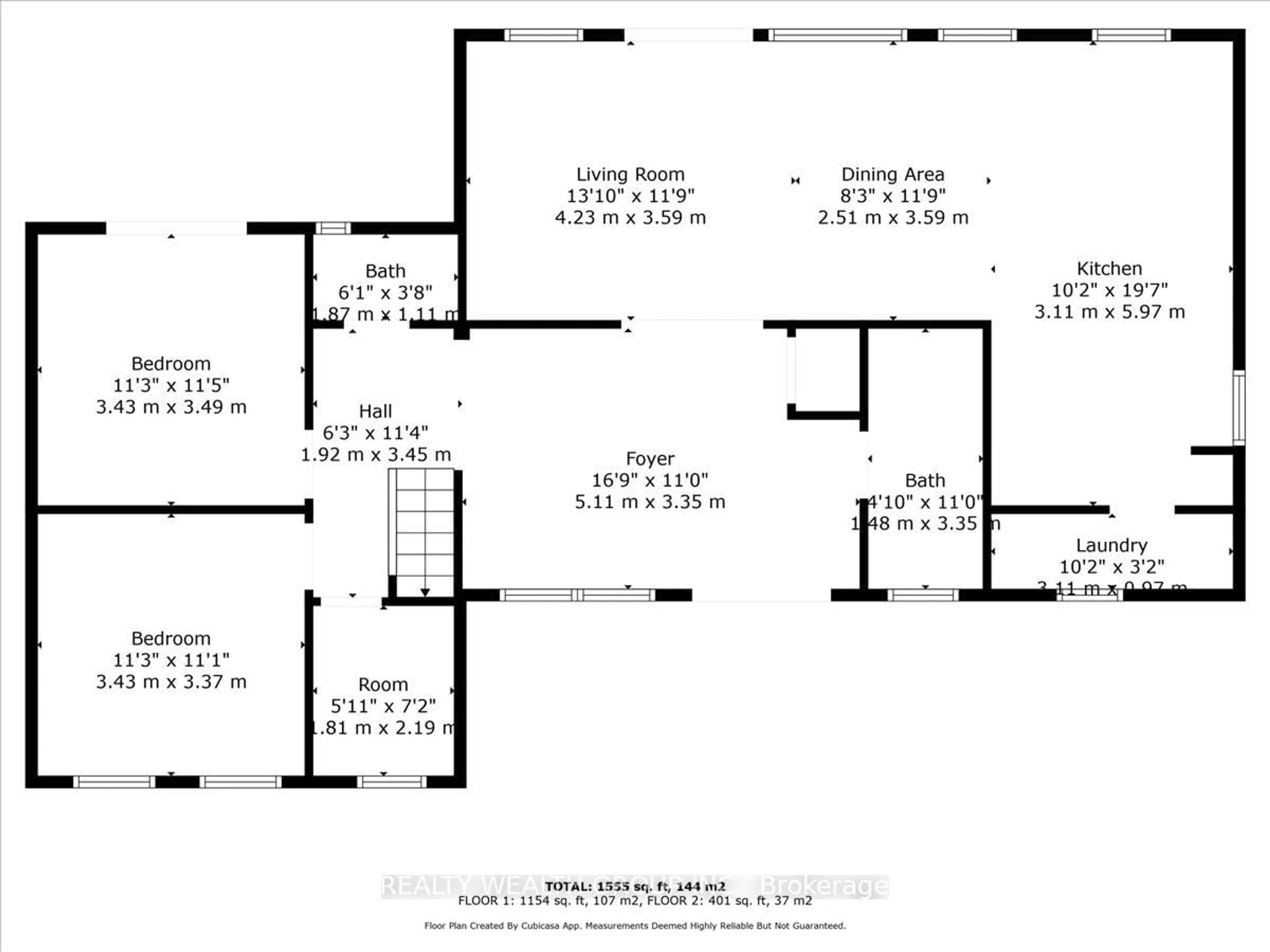 Floor plan for 1851 2nd Line, Trent Hills Ontario K0L 1L0