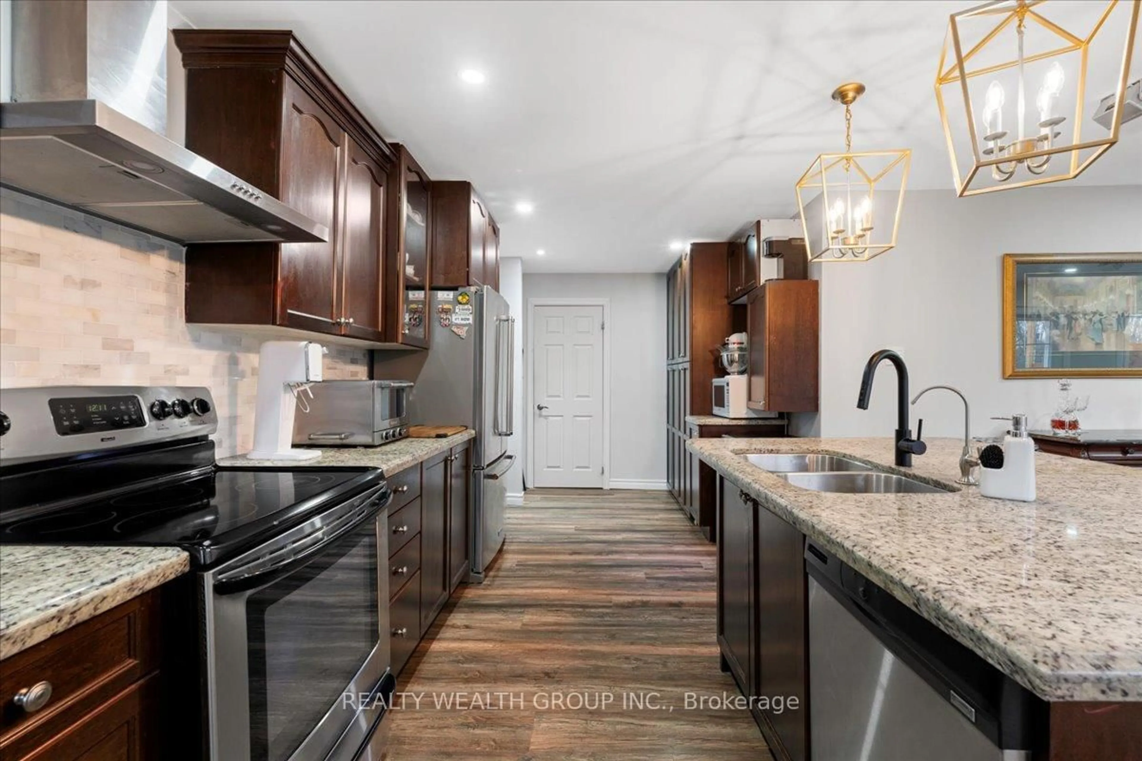 Open concept kitchen, ceramic/tile floor for 1851 2nd Line, Trent Hills Ontario K0L 1L0