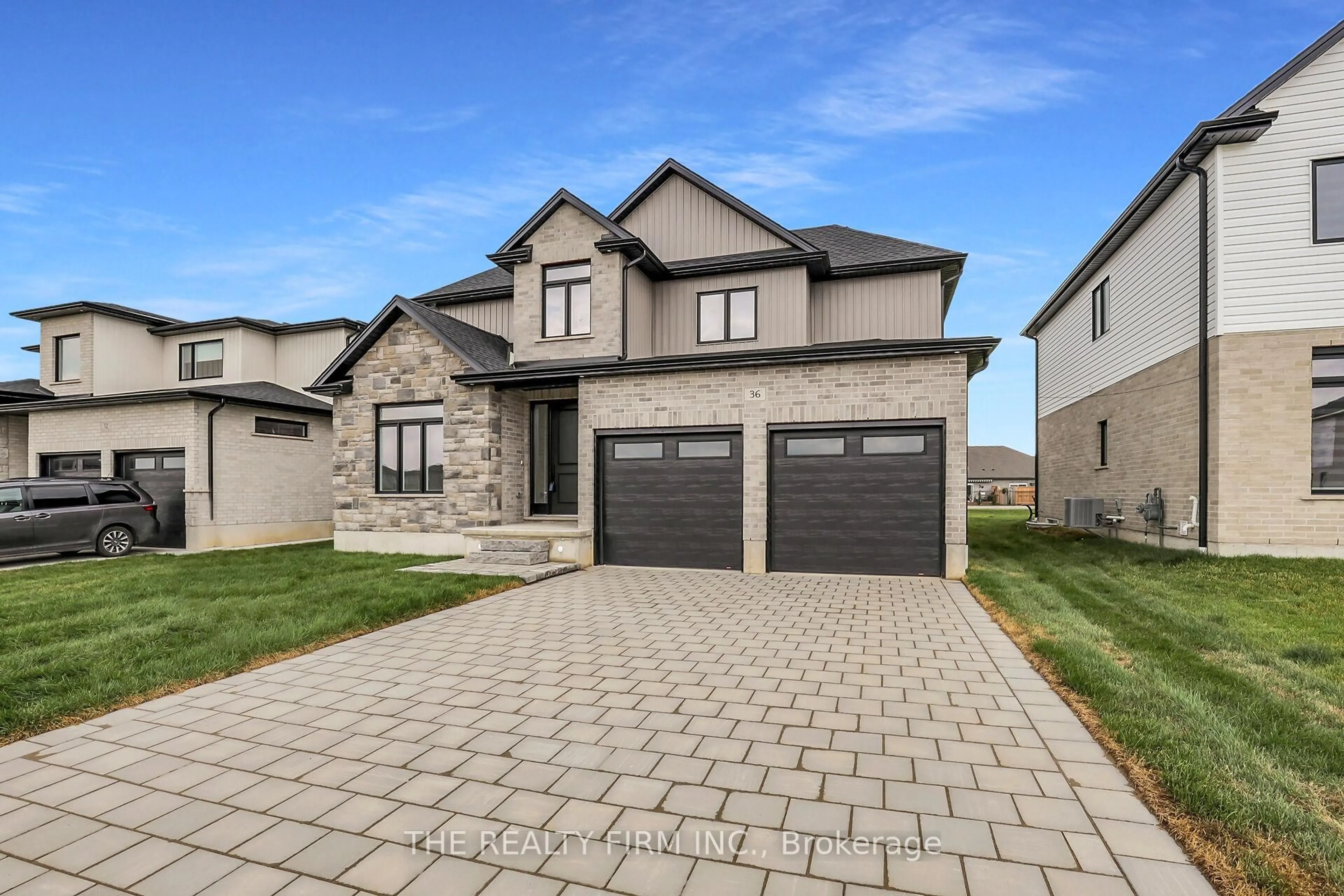 Home with brick exterior material, street for 36 KELLY Dr, Zorra Ontario N0M 2M0