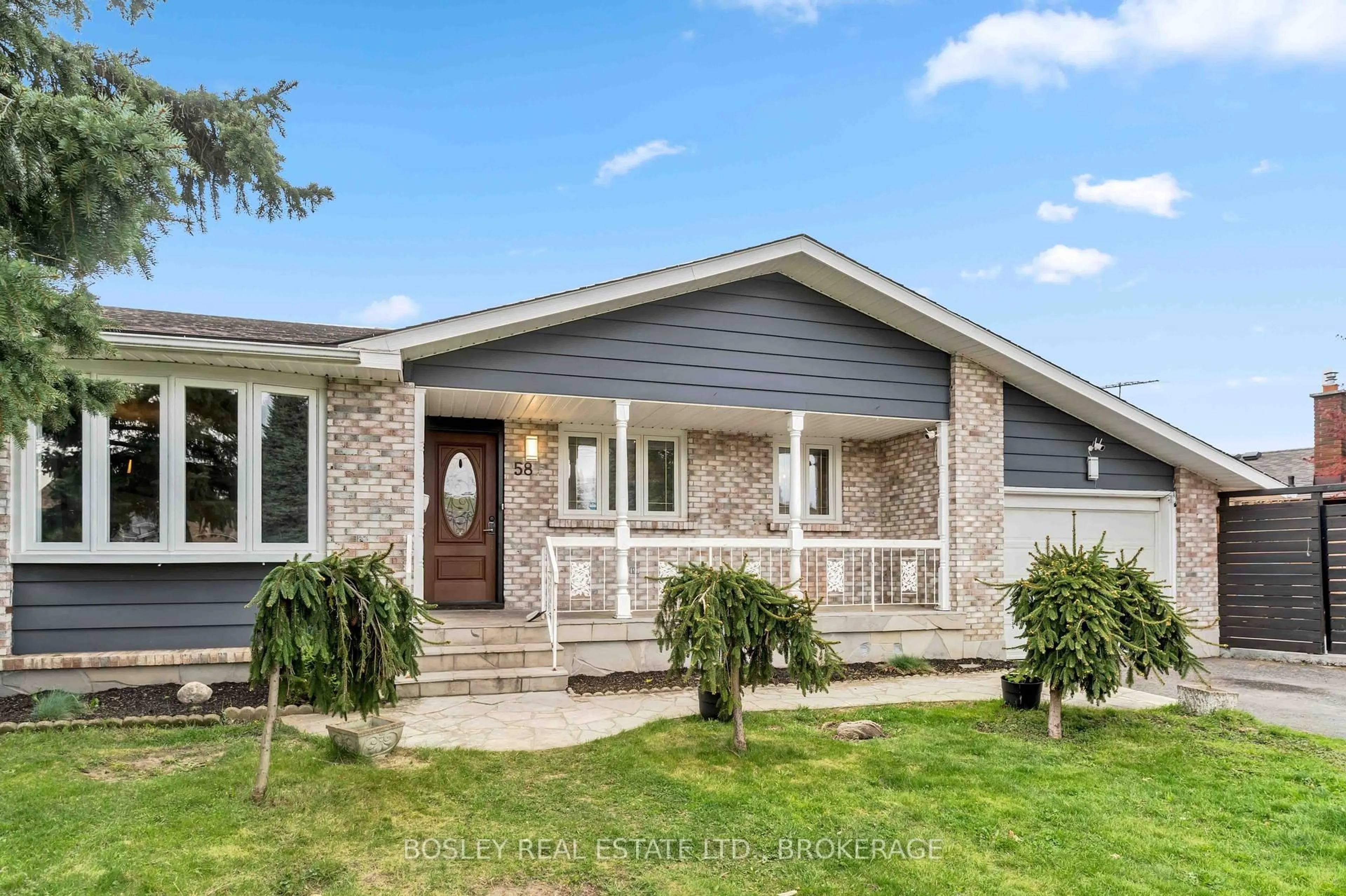 Home with vinyl exterior material, street for 58 TED St, St. Catharines Ontario L2N 1E5