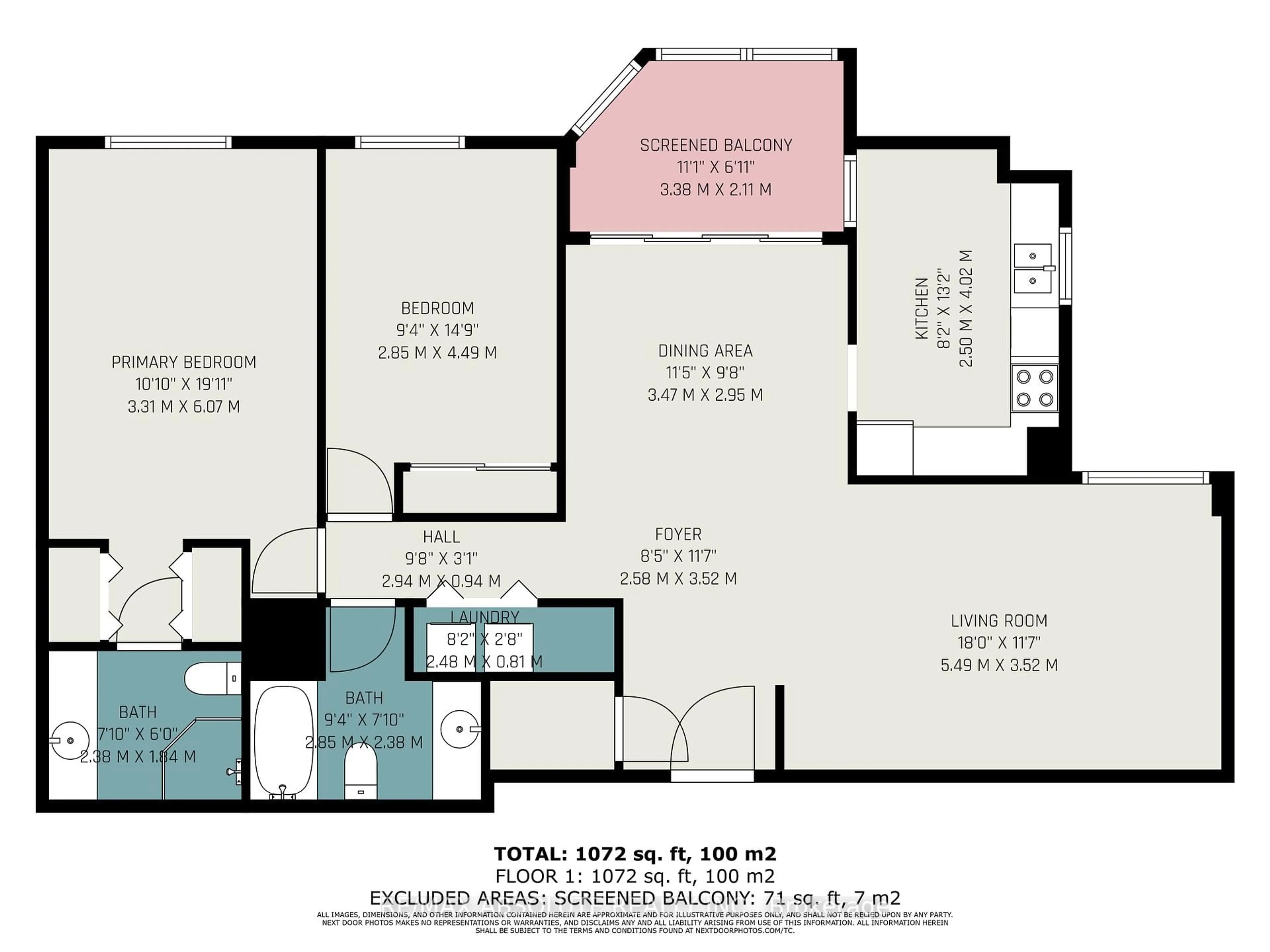 Floor plan for 2759 Carousel Cres #203, Ottawa Ontario K1T 2N5