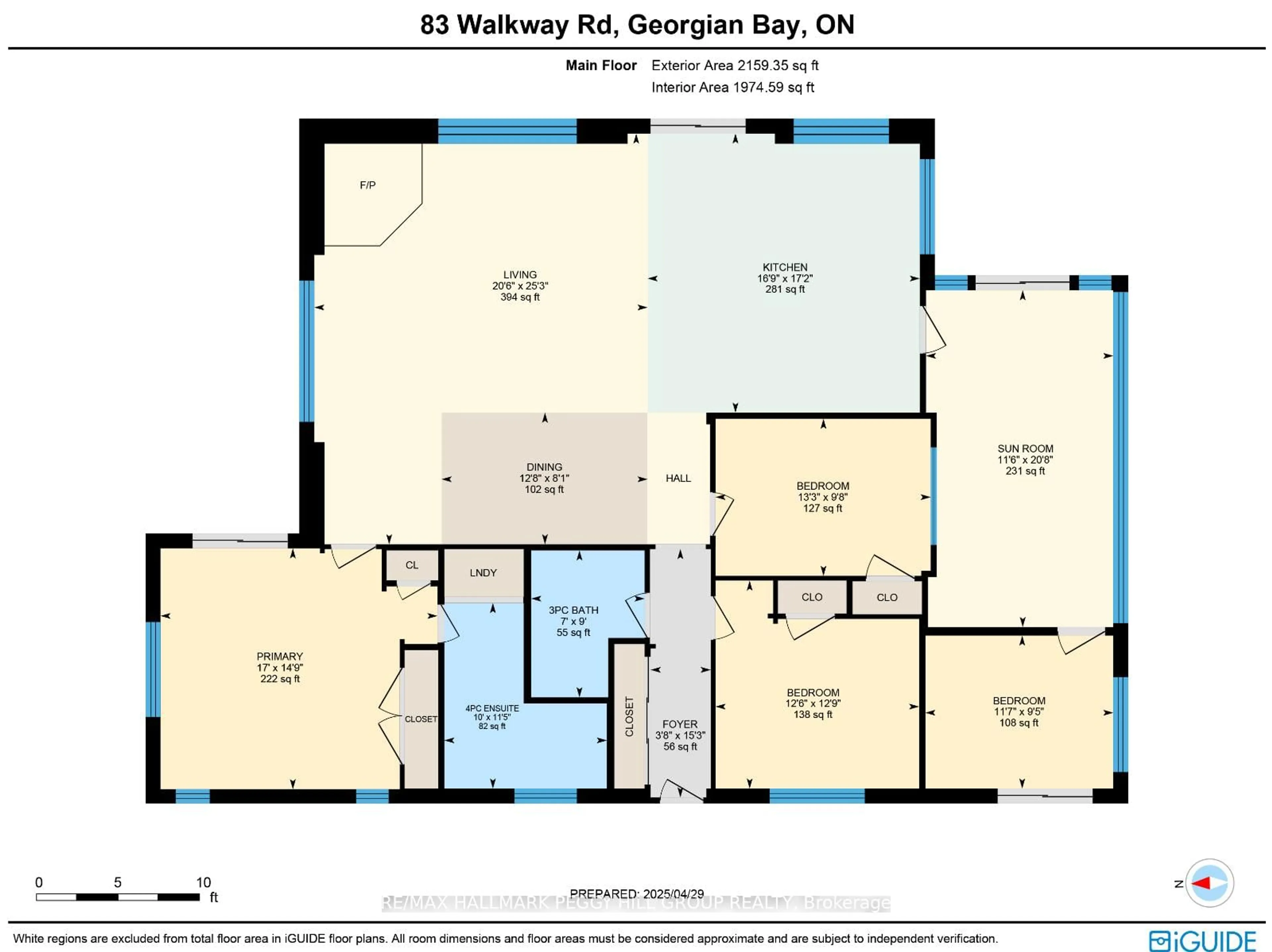 Floor plan for 83 Walkway Rd, Georgian Bay Ontario L0K 1S0