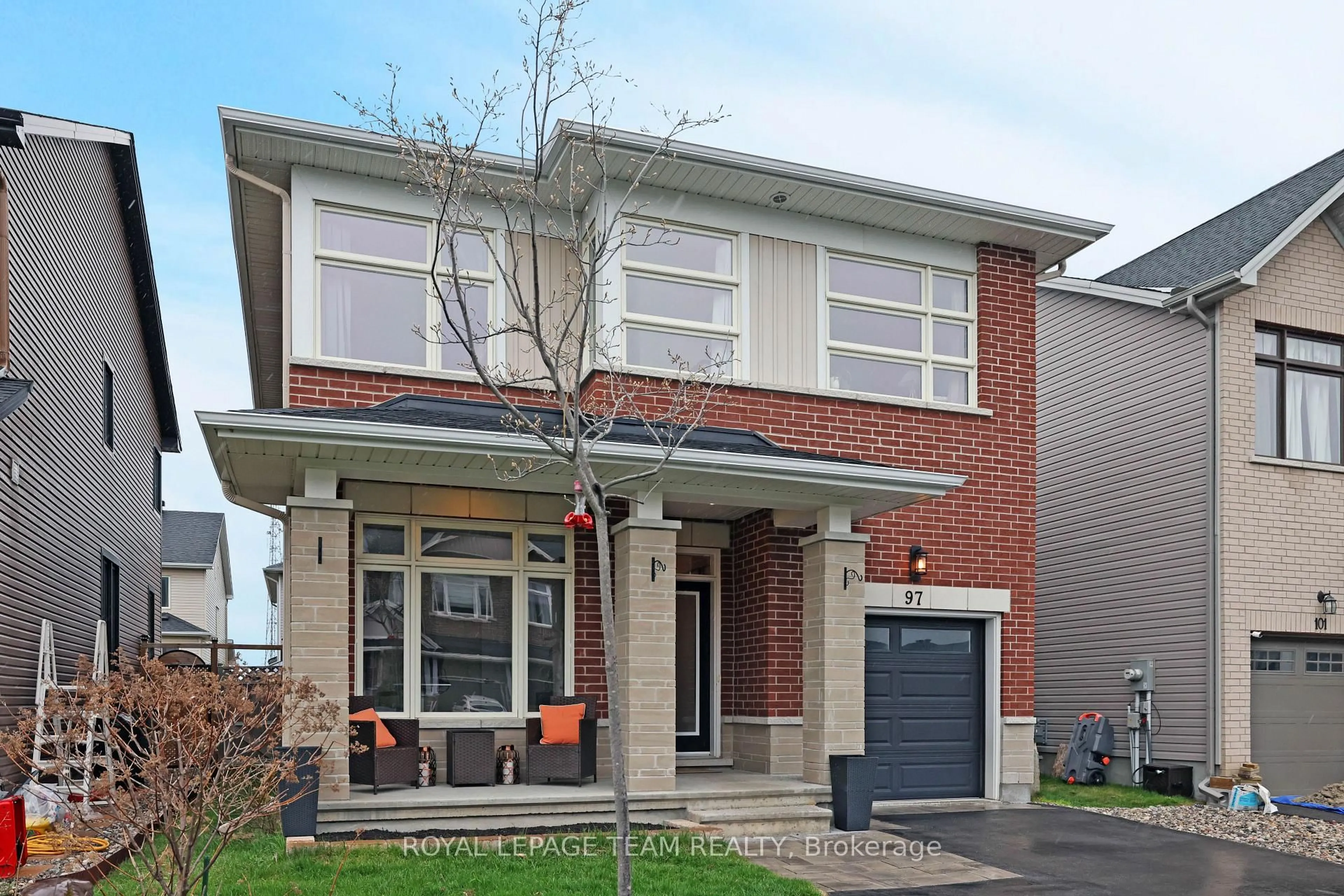 Home with brick exterior material, street for 97 Hurdis Way, Carleton Place Ontario K7C 0L4