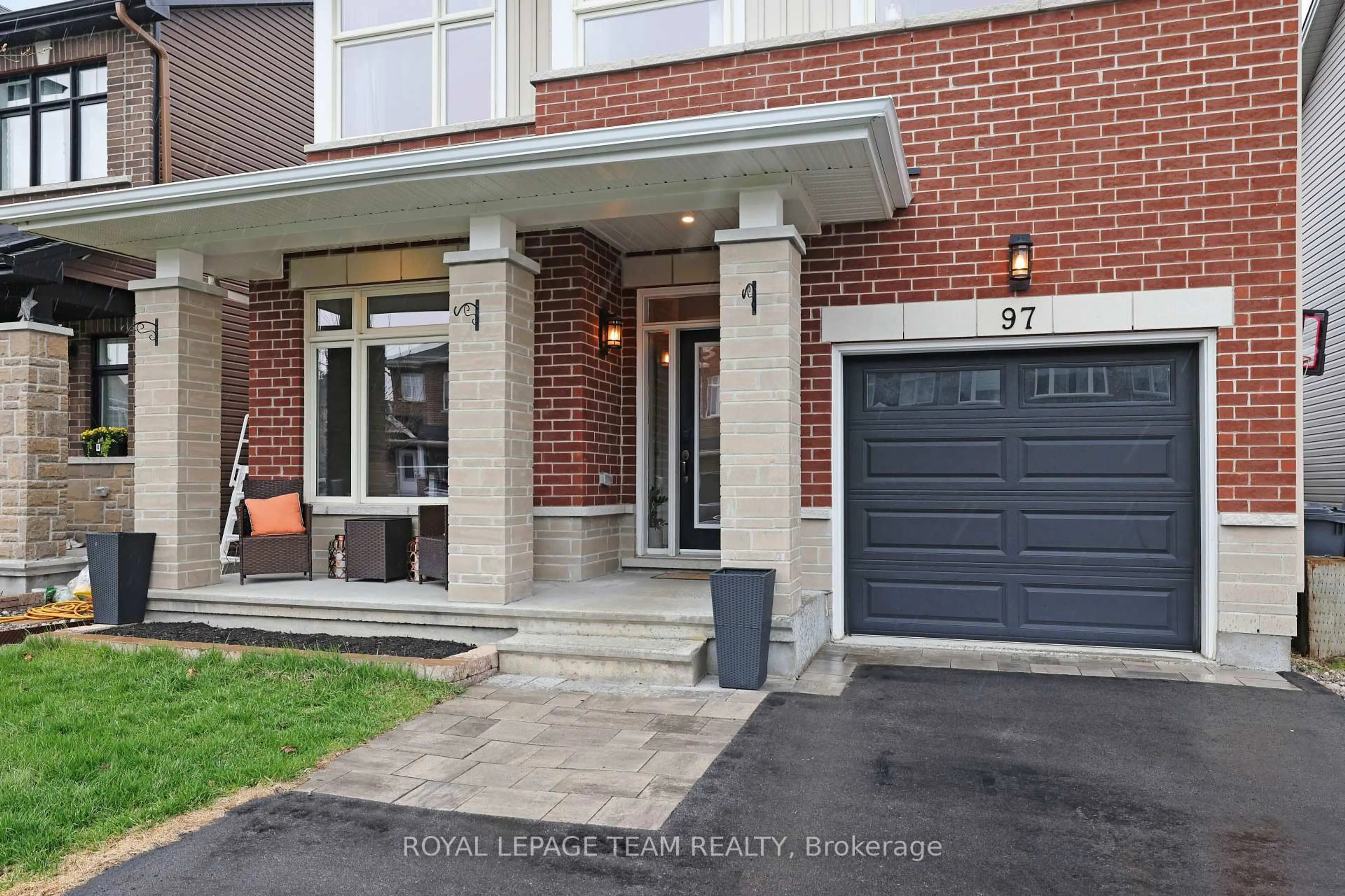 Home with brick exterior material, street for 97 Hurdis Way, Carleton Place Ontario K7C 0L4