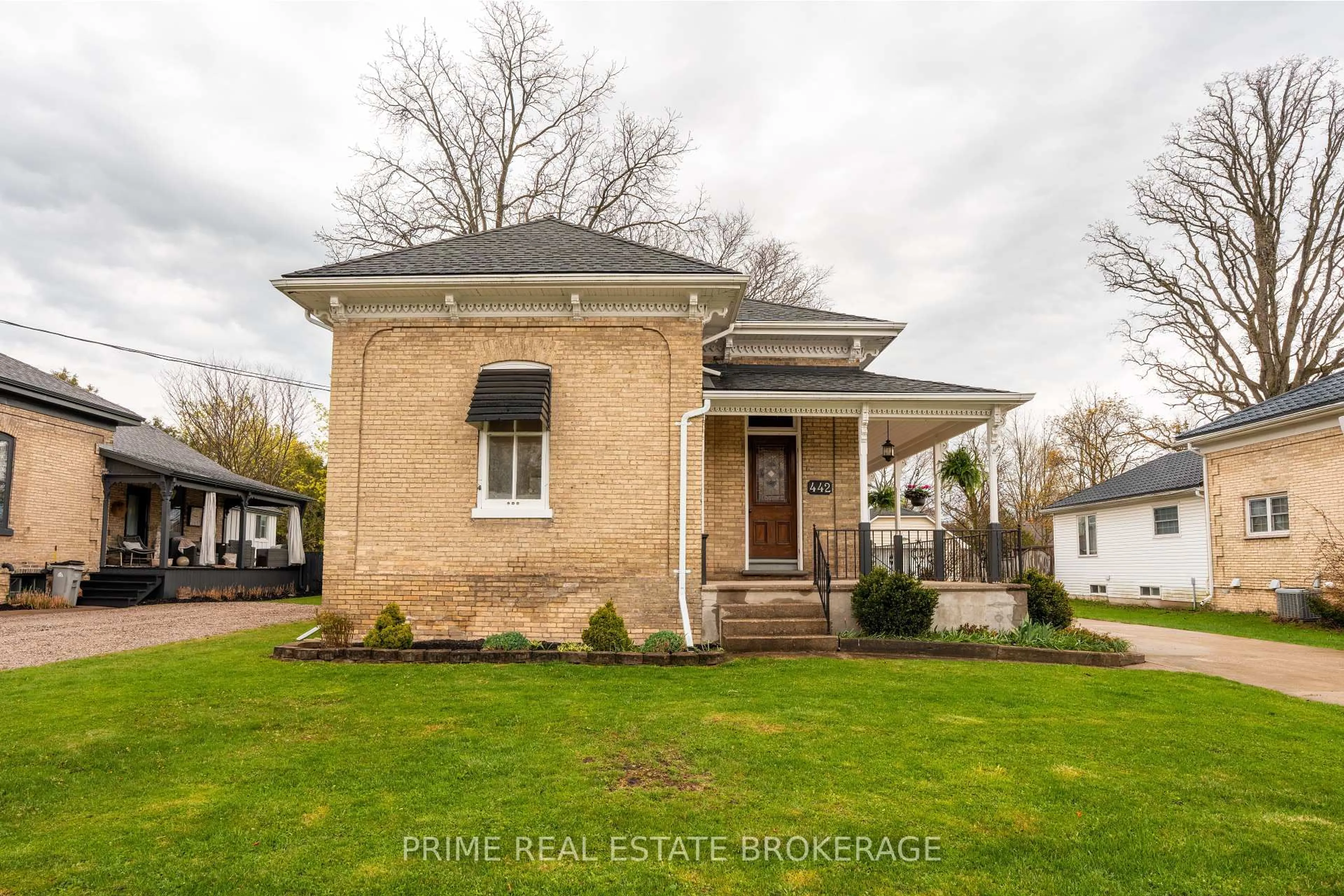 Home with brick exterior material, street for 442 Albert St, South Huron Ontario N0M 1S1