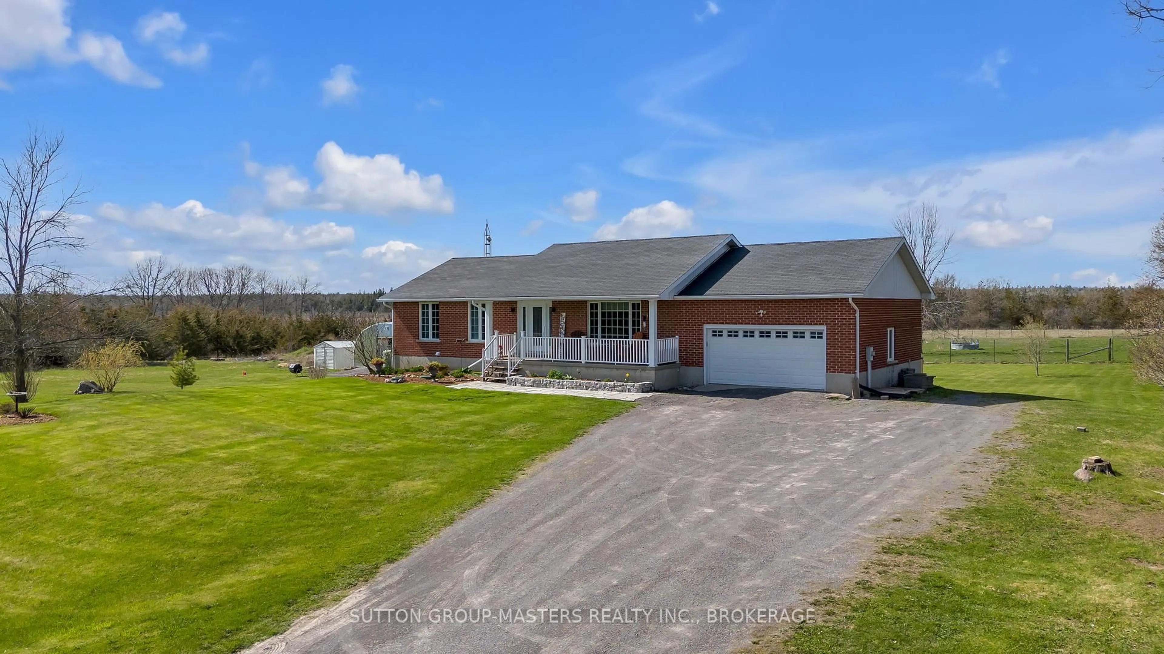 A pic from outside/outdoor area/front of a property/back of a property/a pic from drone, water/lake/river/ocean view for 153 Cooks Rd, Greater Napanee Ontario K0K 2W0