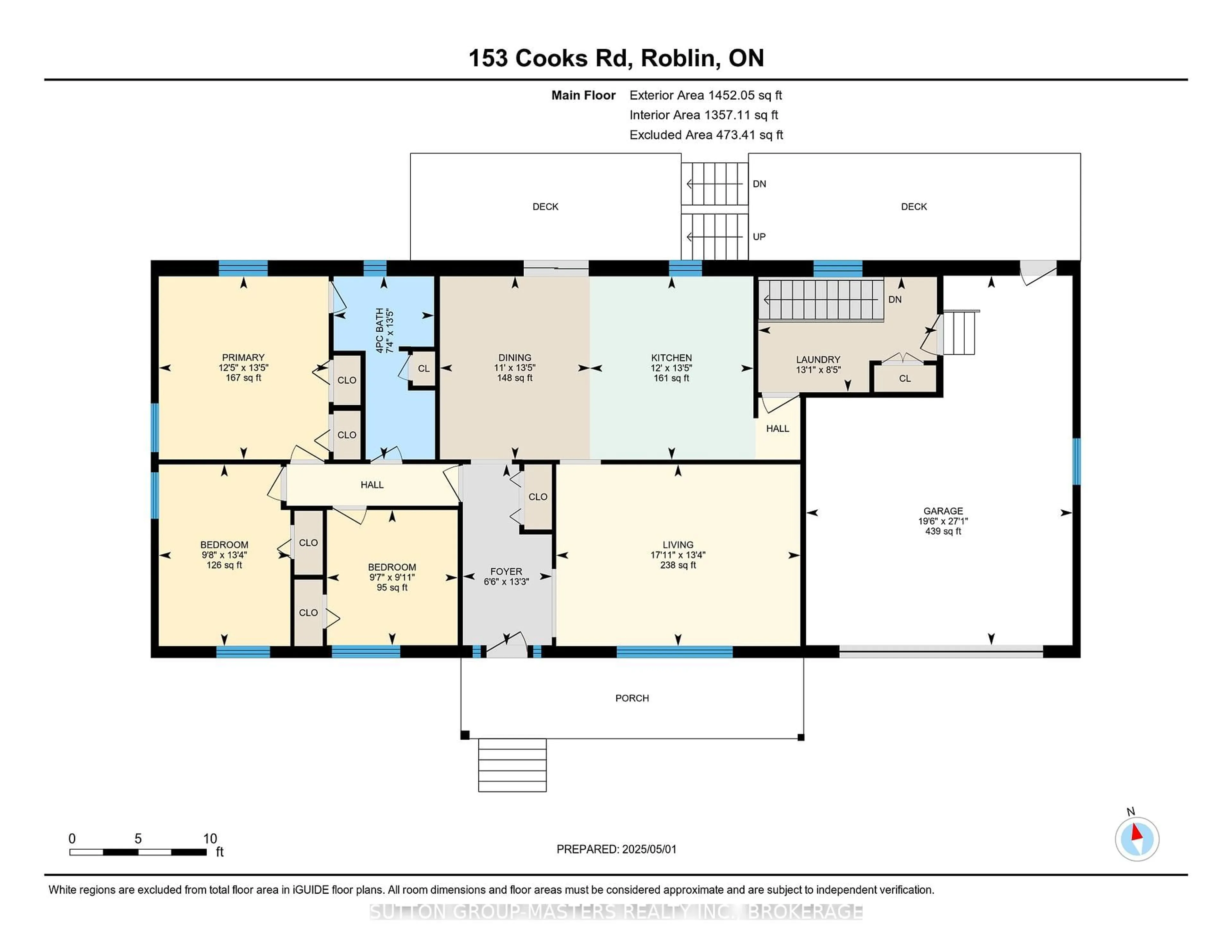 Floor plan for 153 Cooks Rd, Greater Napanee Ontario K0K 2W0
