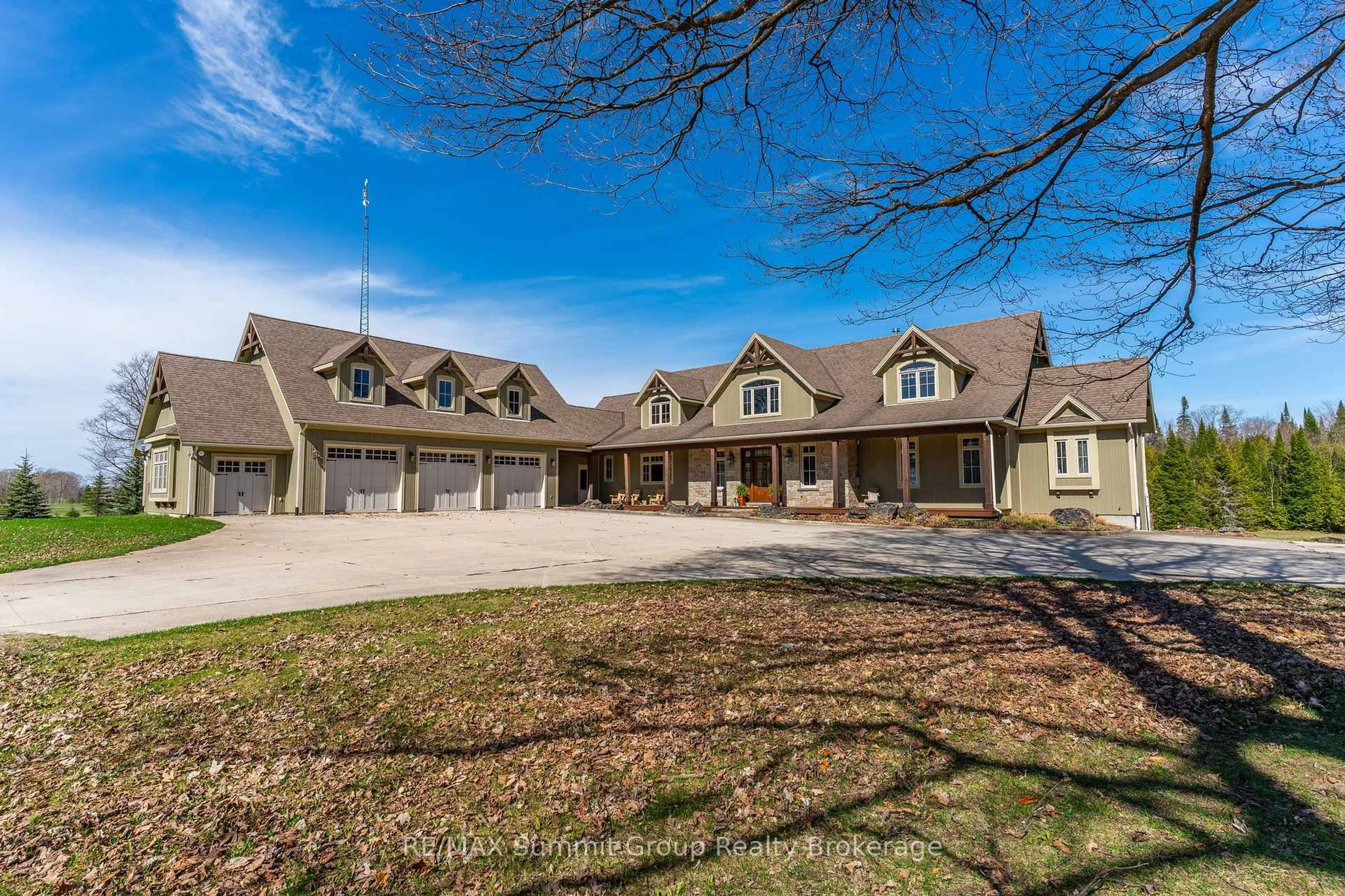 A pic from outside/outdoor area/front of a property/back of a property/a pic from drone, unknown for 194109 GREY ROAD 13 N/A, Grey Highlands Ontario N0C 1E0