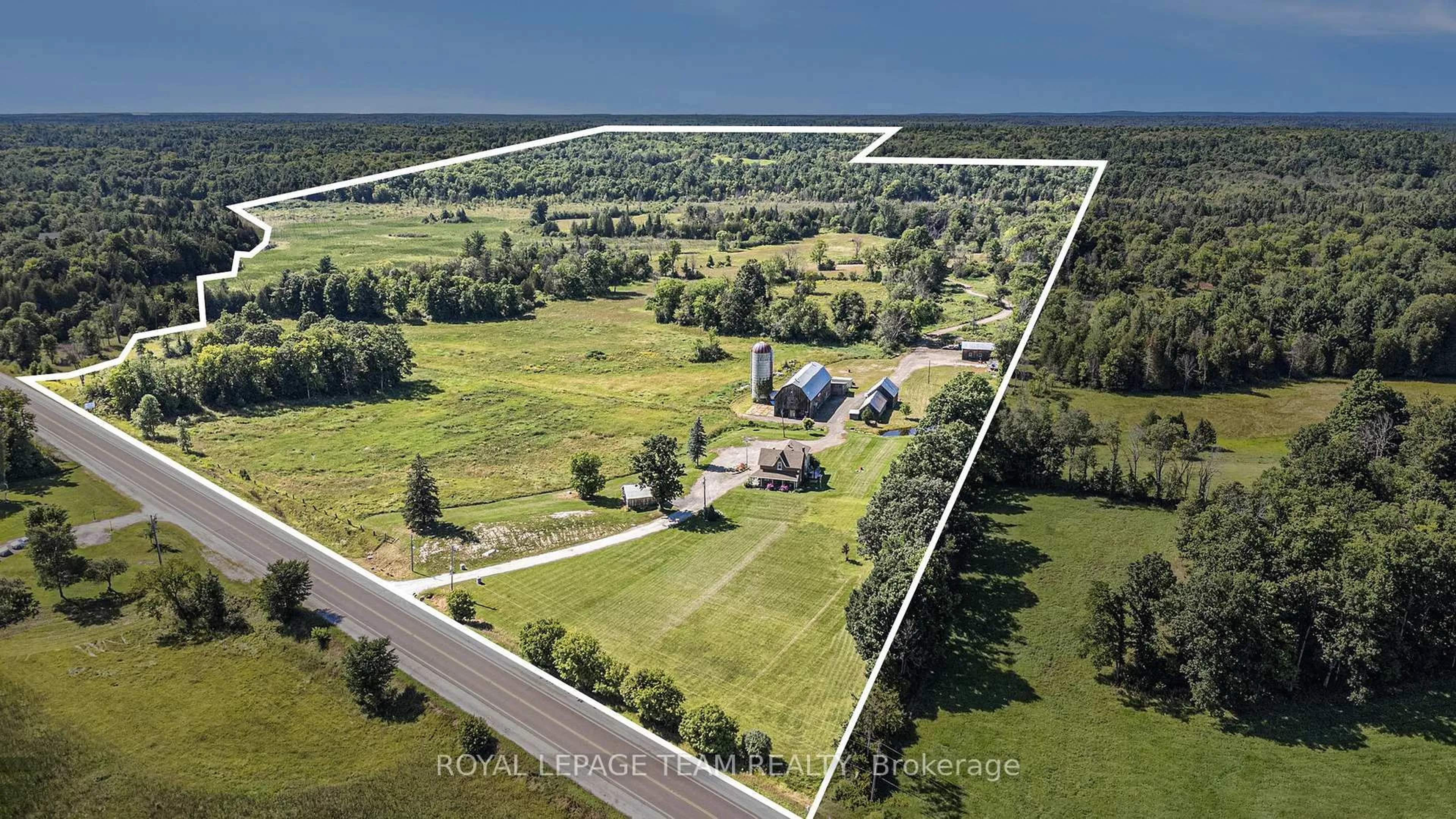A pic from outside/outdoor area/front of a property/back of a property/a pic from drone, unknown for 20468 7 N/A, Maberly Ontario K0H 2B0
