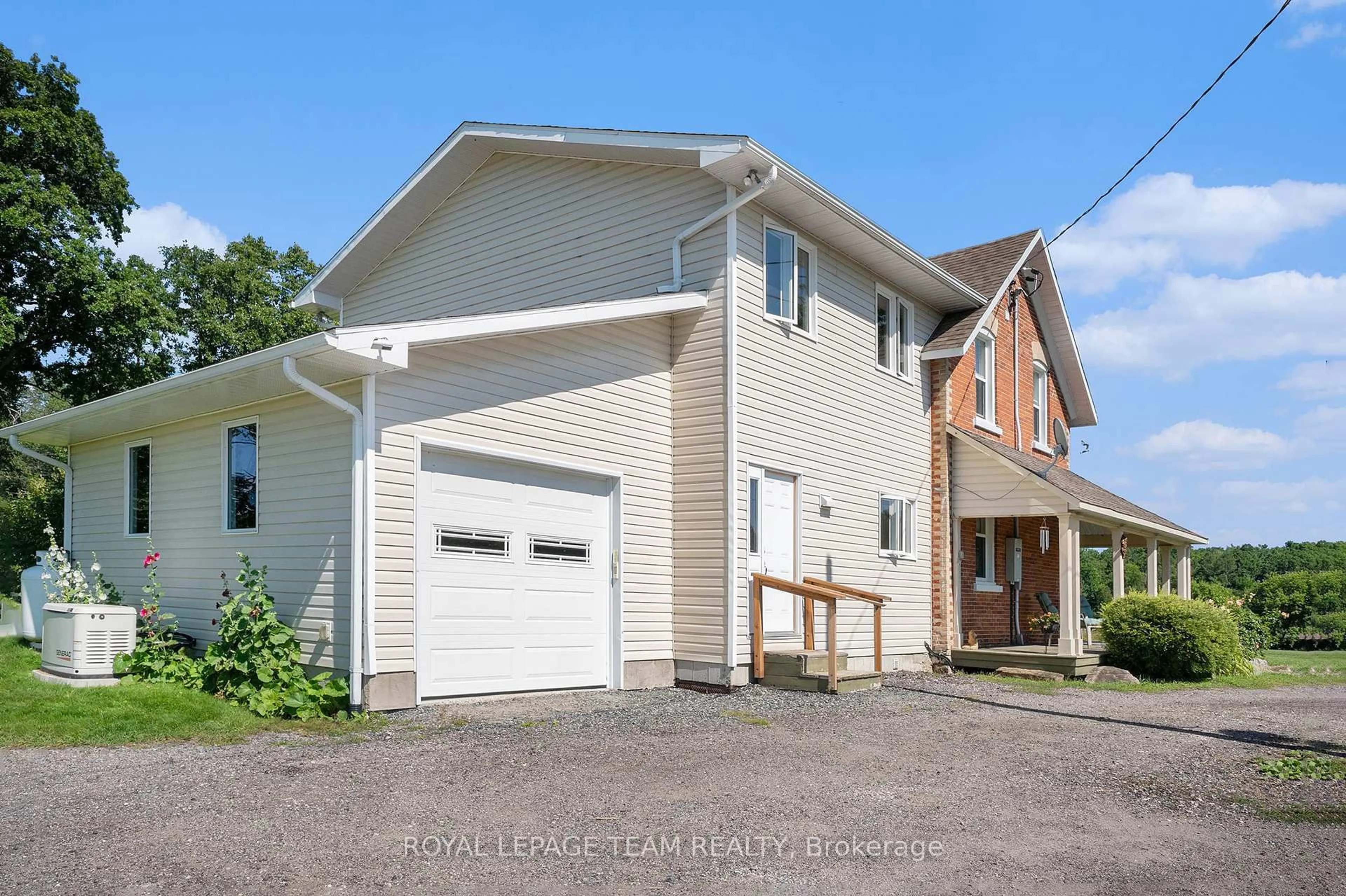 Home with brick exterior material, street for 20468 7, Maberly Ontario K0H 2B0
