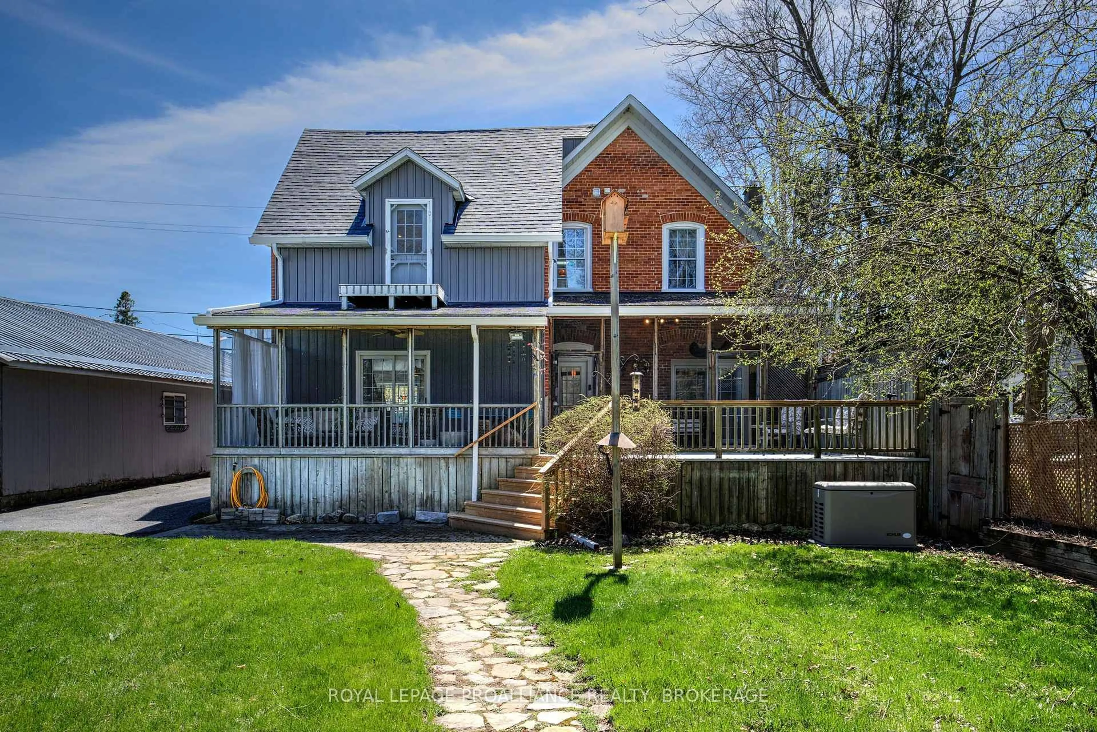Home with brick exterior material, street for 26 Bedford St, Westport Ontario K0G 1X0