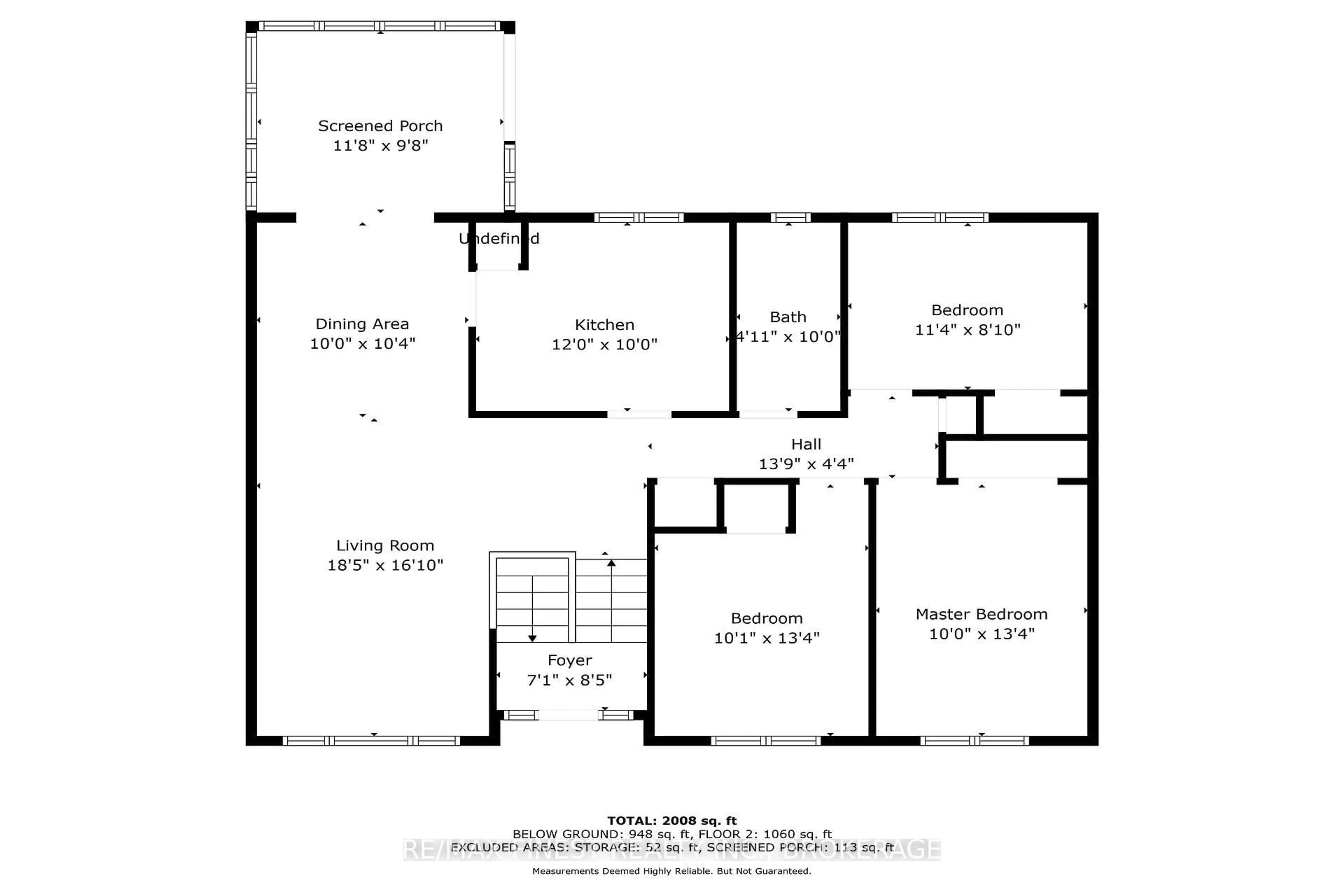 Floor plan for 35 Newcourt Pl, Kingston Ontario K7M 6Y1