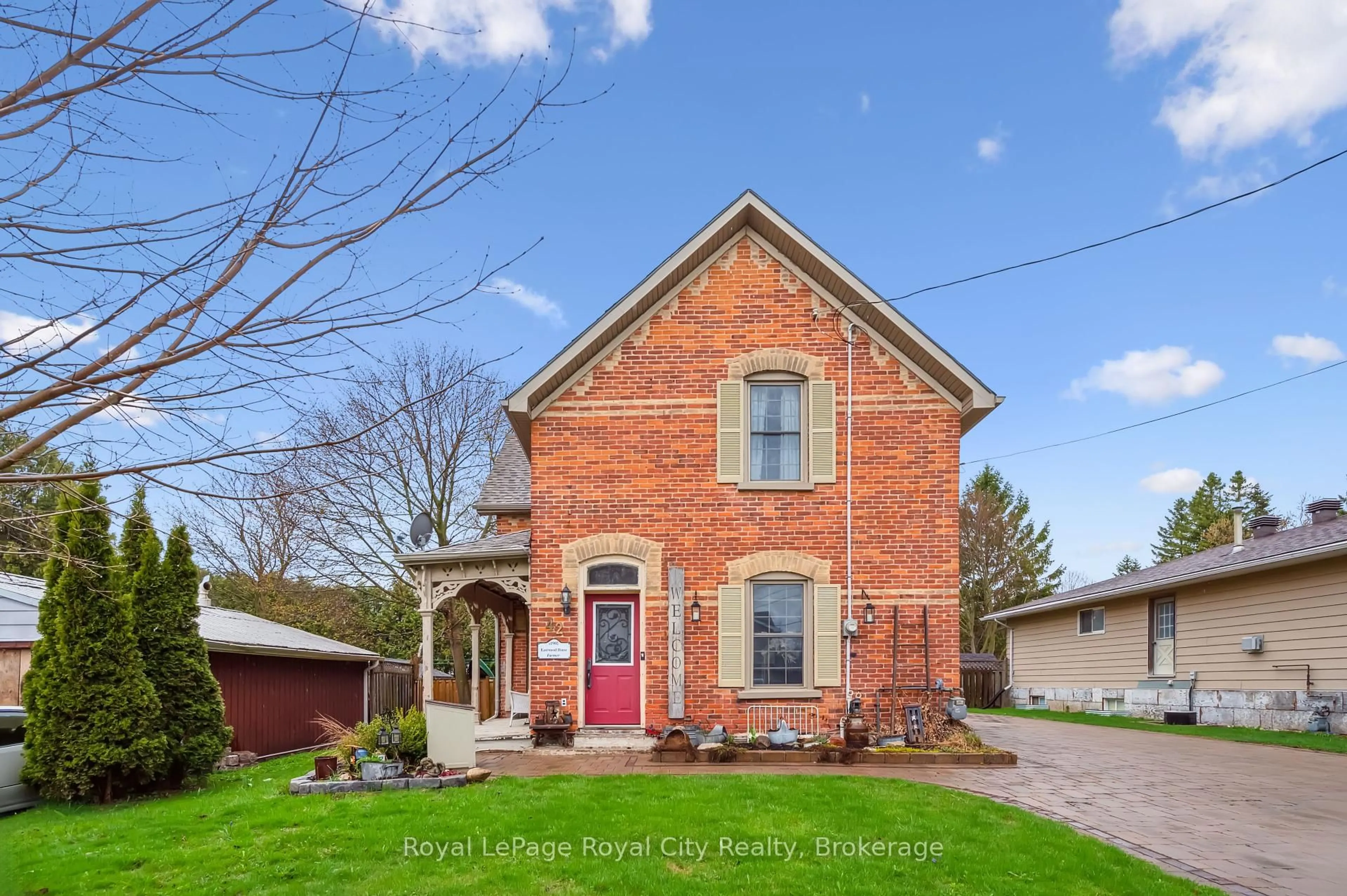 Home with brick exterior material, street for 42 Bielby St, East Luther Grand Valley Ontario L9W 5N3