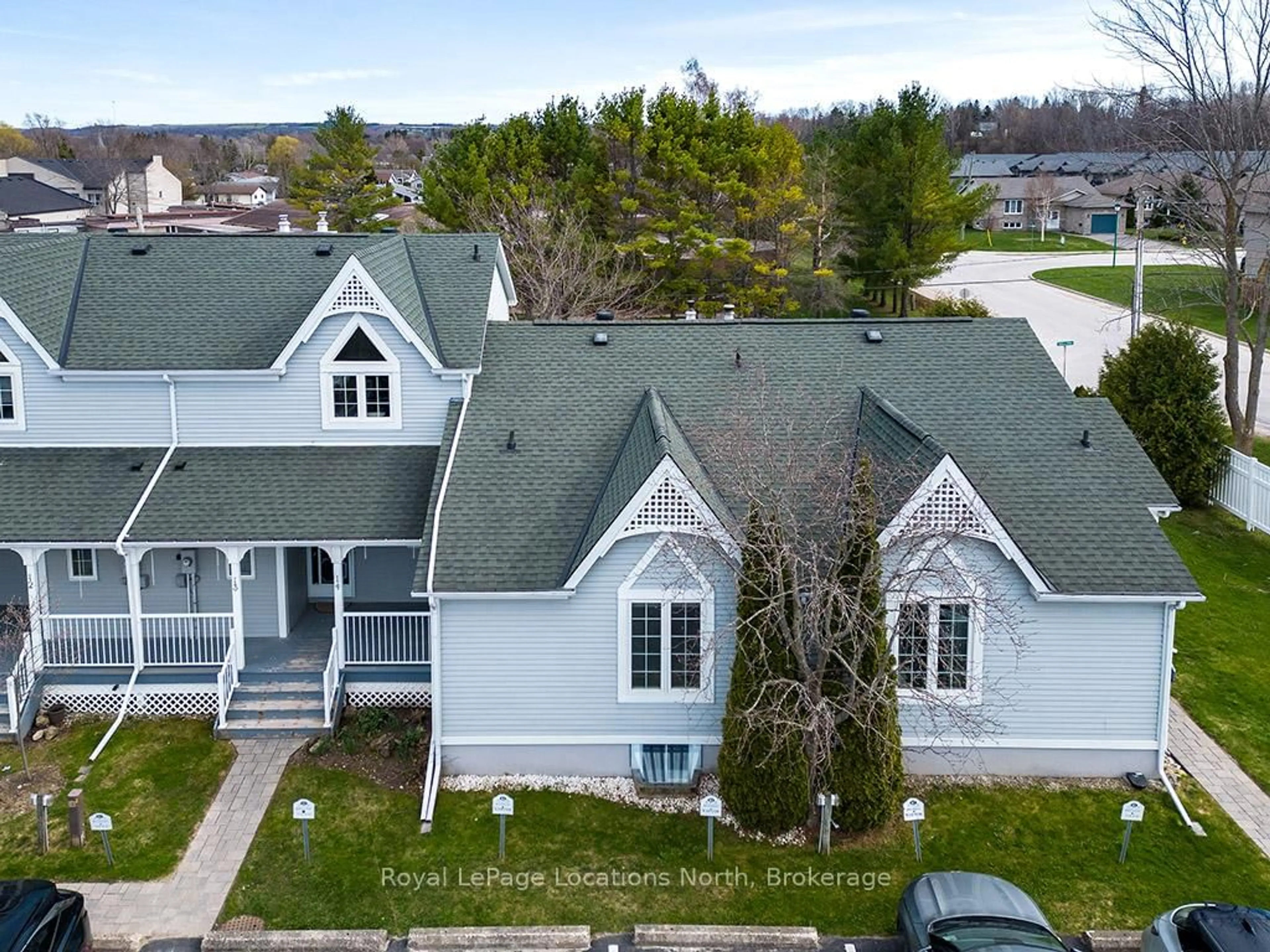 A pic from outside/outdoor area/front of a property/back of a property/a pic from drone, street for 83 Victoria St #14, Meaford Ontario N4L 1R4