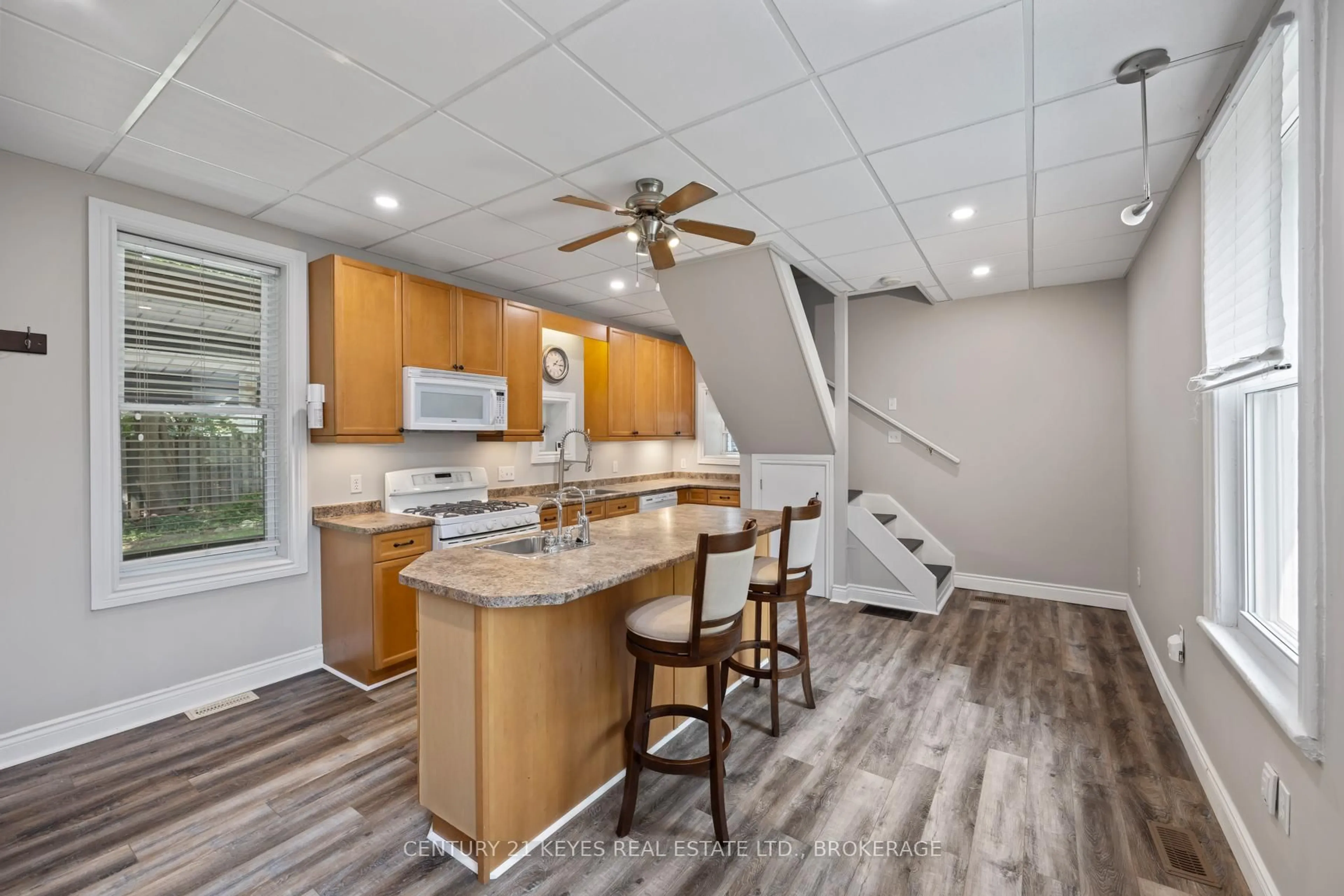 Open concept kitchen, unknown for 195 Market St, Gananoque Ontario K7G 2M6