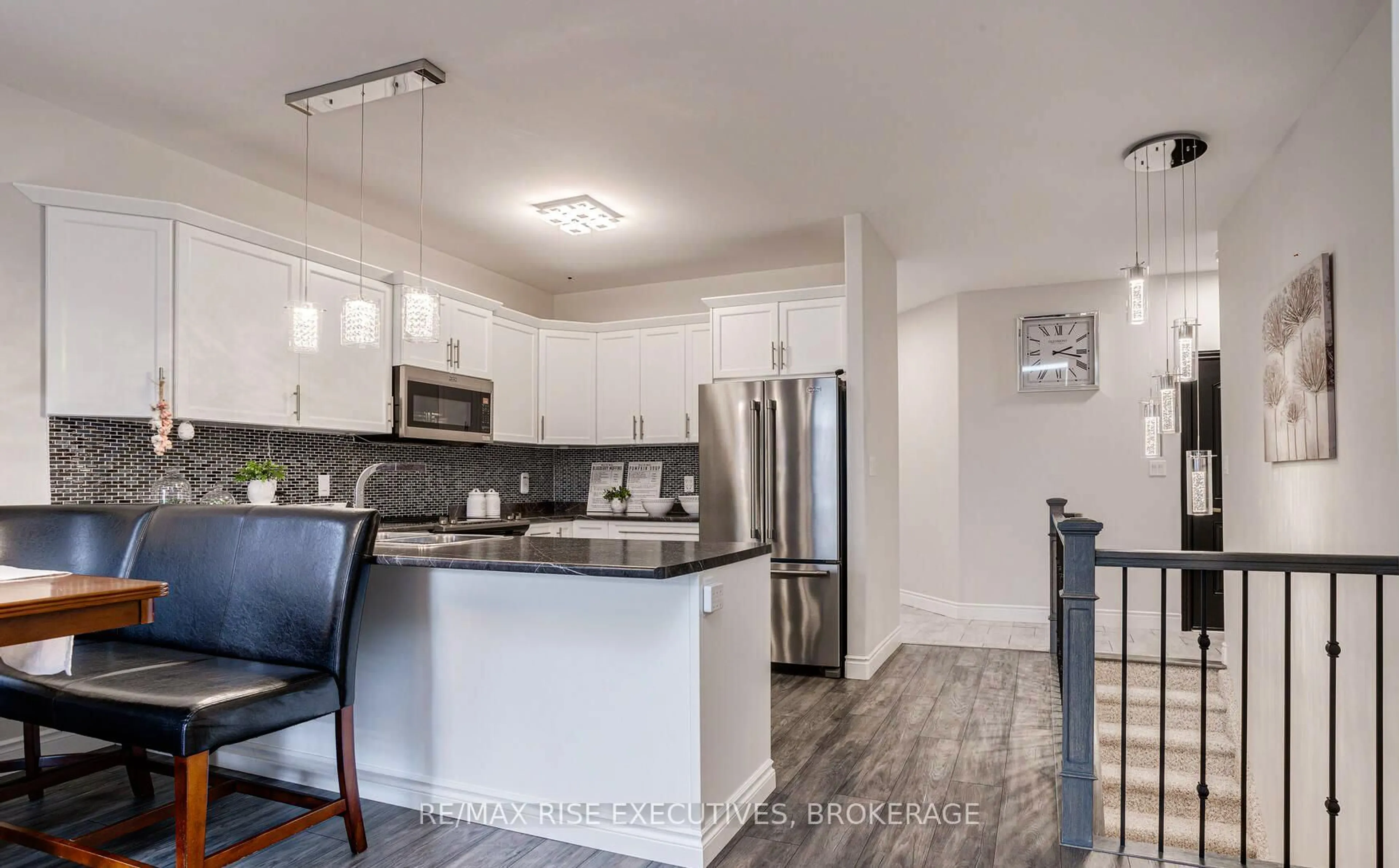 Open concept kitchen, ceramic/tile floor for 75 Farmington Cres, Belleville Ontario K8N 0J9