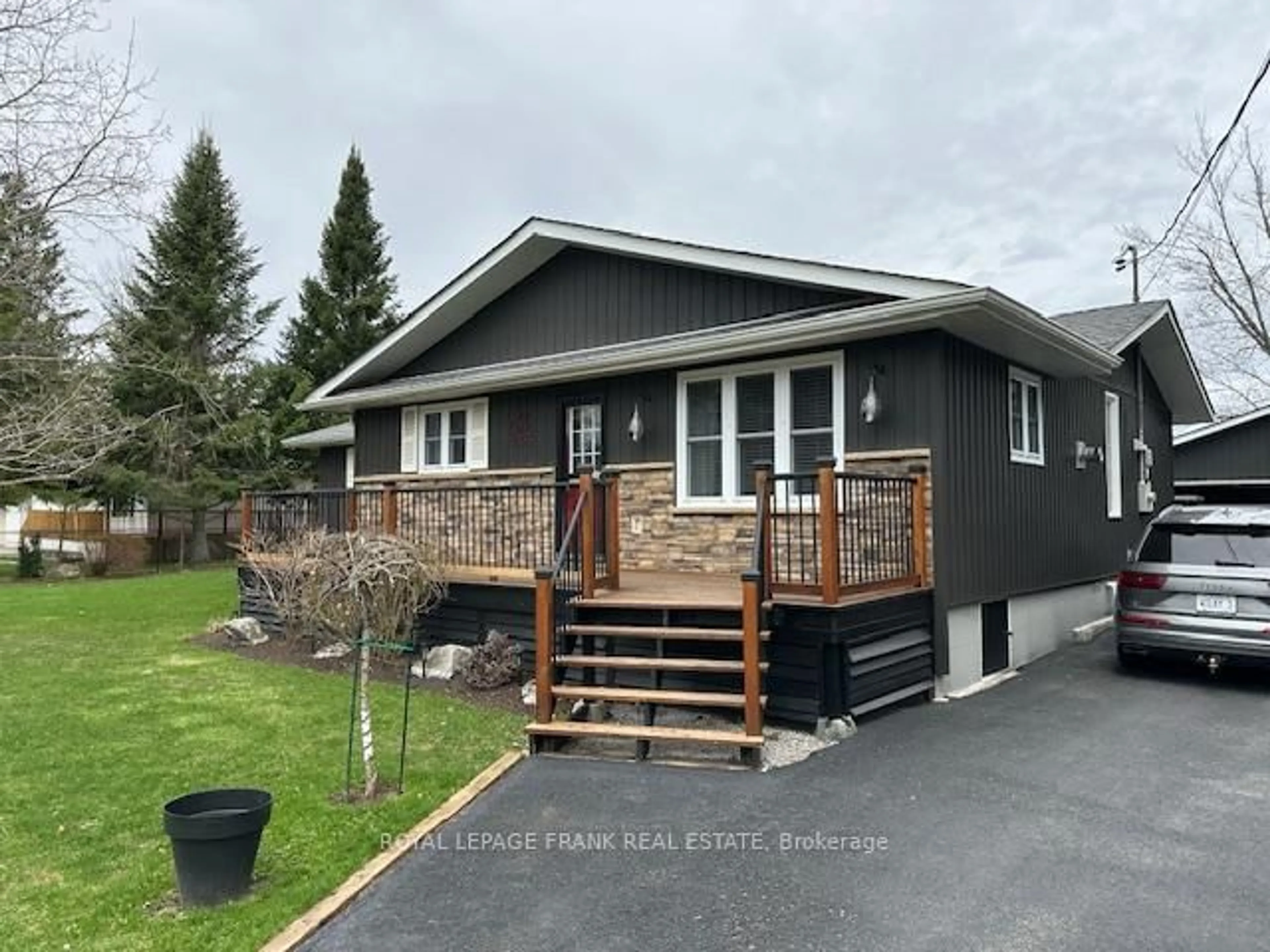 Home with vinyl exterior material, street for 147 Alpine Lake Rd, Trent Lakes Ontario K0M 1A0