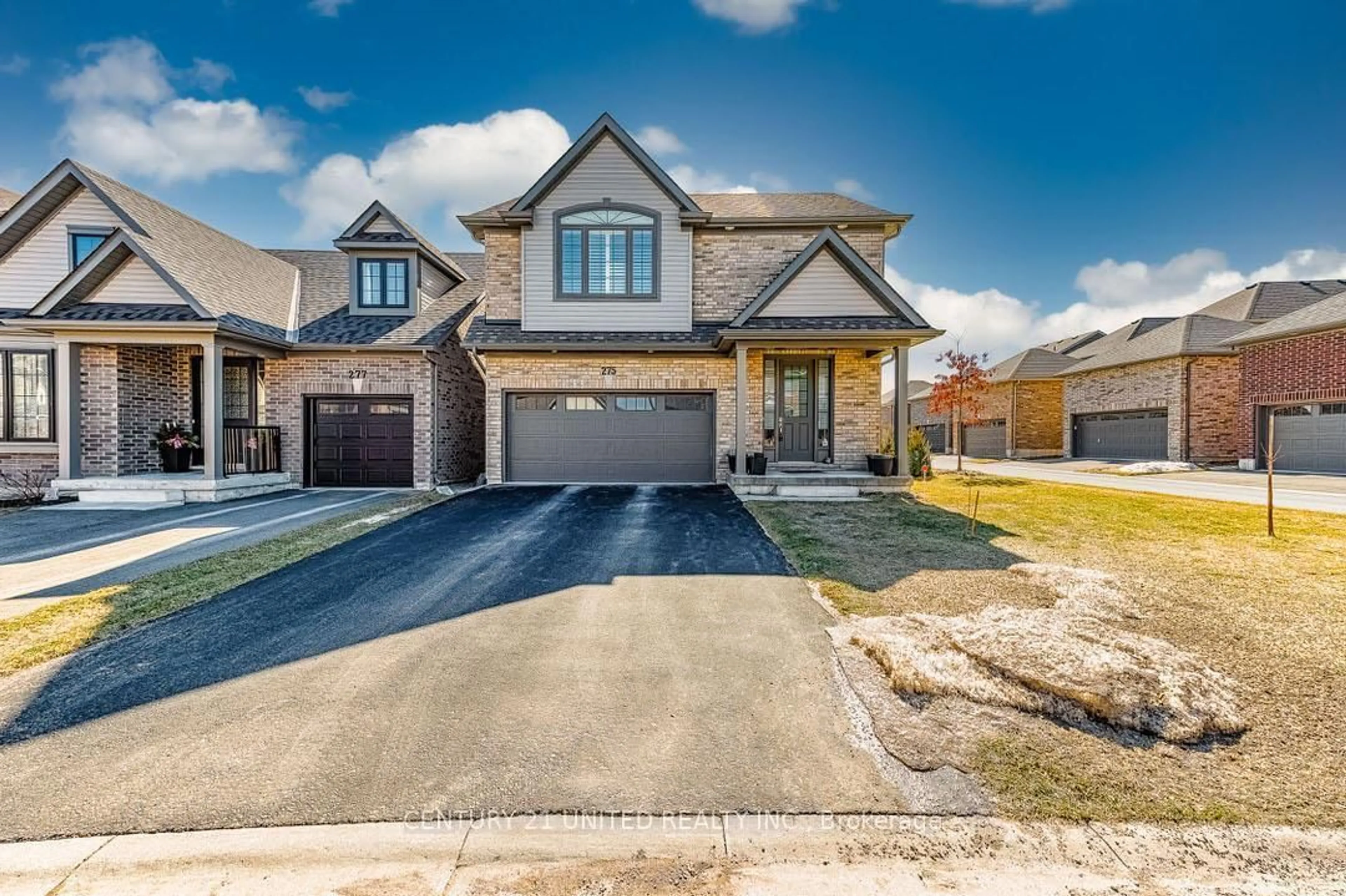 Home with brick exterior material, street for 275 Noftall Gdns, Peterborough North Ontario K9H 0H9