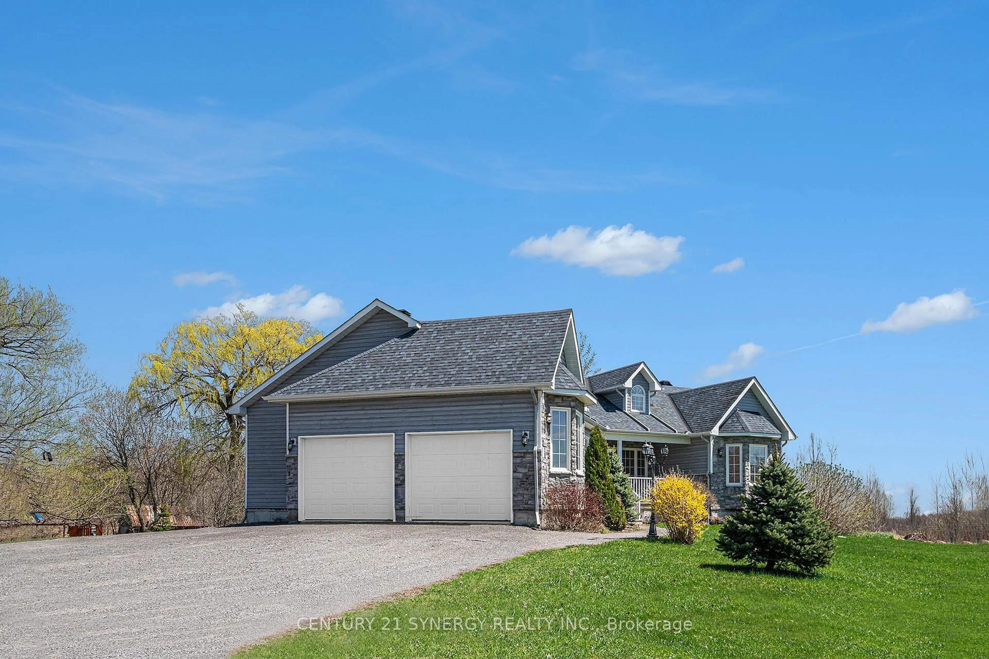 Home with vinyl exterior material, street for 1171 Yorks Corners Rd, Ottawa Ontario K0A 1V0