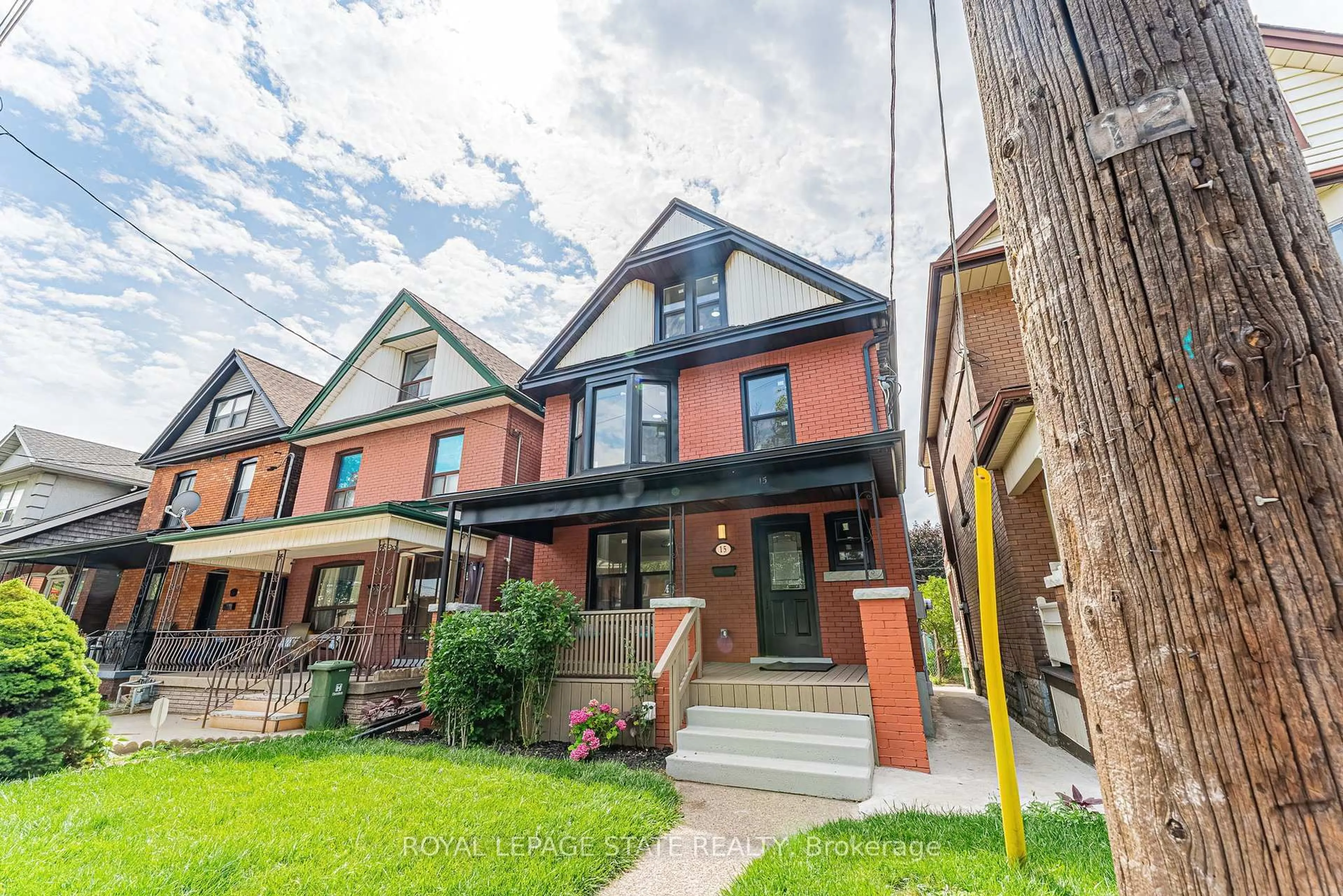 Home with brick exterior material, street for 15 Barnesdale Ave, Hamilton Ontario L8L 6R4