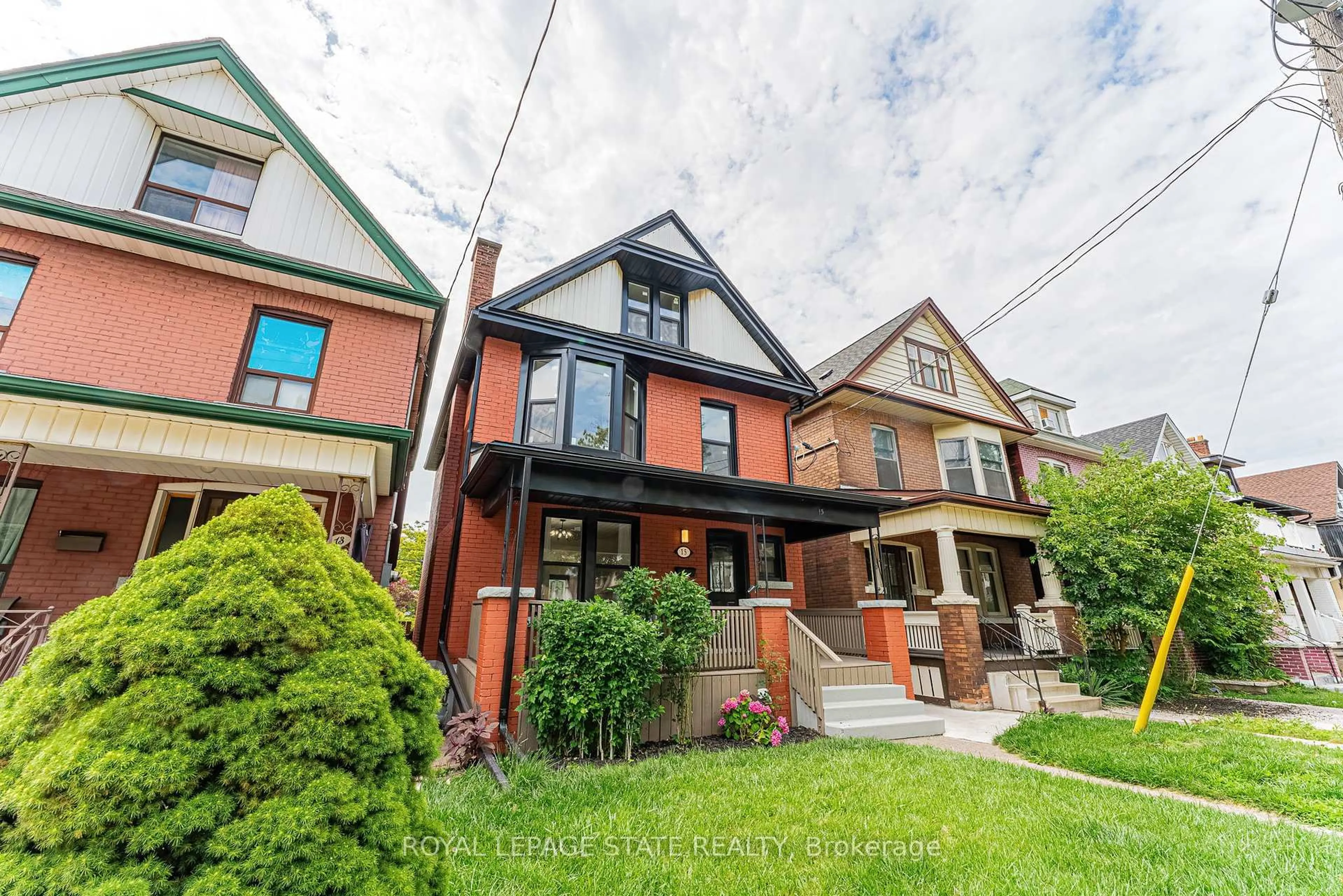 Home with brick exterior material, street for 15 Barnesdale Ave, Hamilton Ontario L8L 6R4