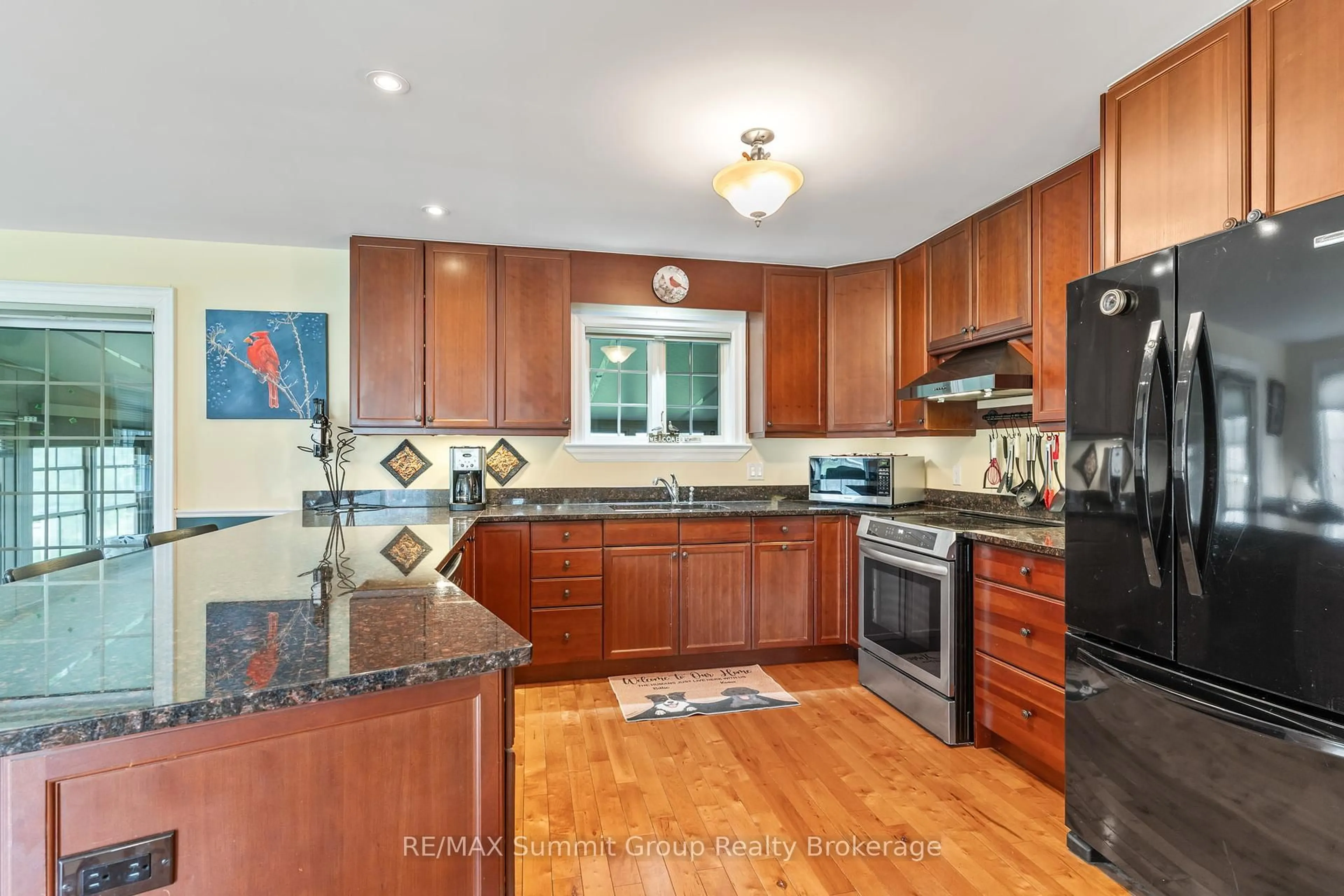 Open concept kitchen, ceramic/tile floor for 824307 Massie Rd, Chatsworth Ontario N0H 1G0