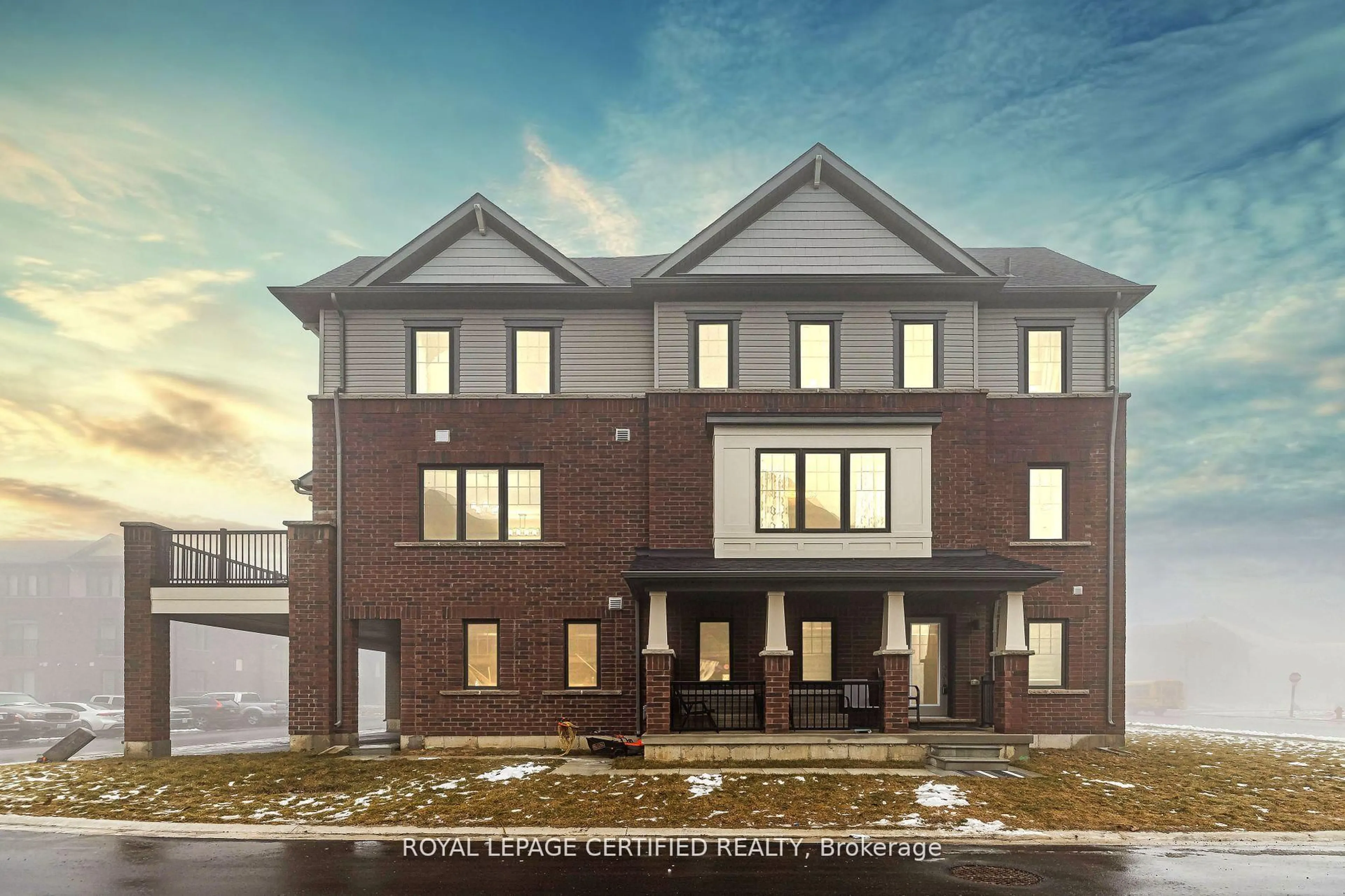 Home with brick exterior material, unknown for 185 Bedrock Dr #16, Hamilton Ontario L8J 0M5