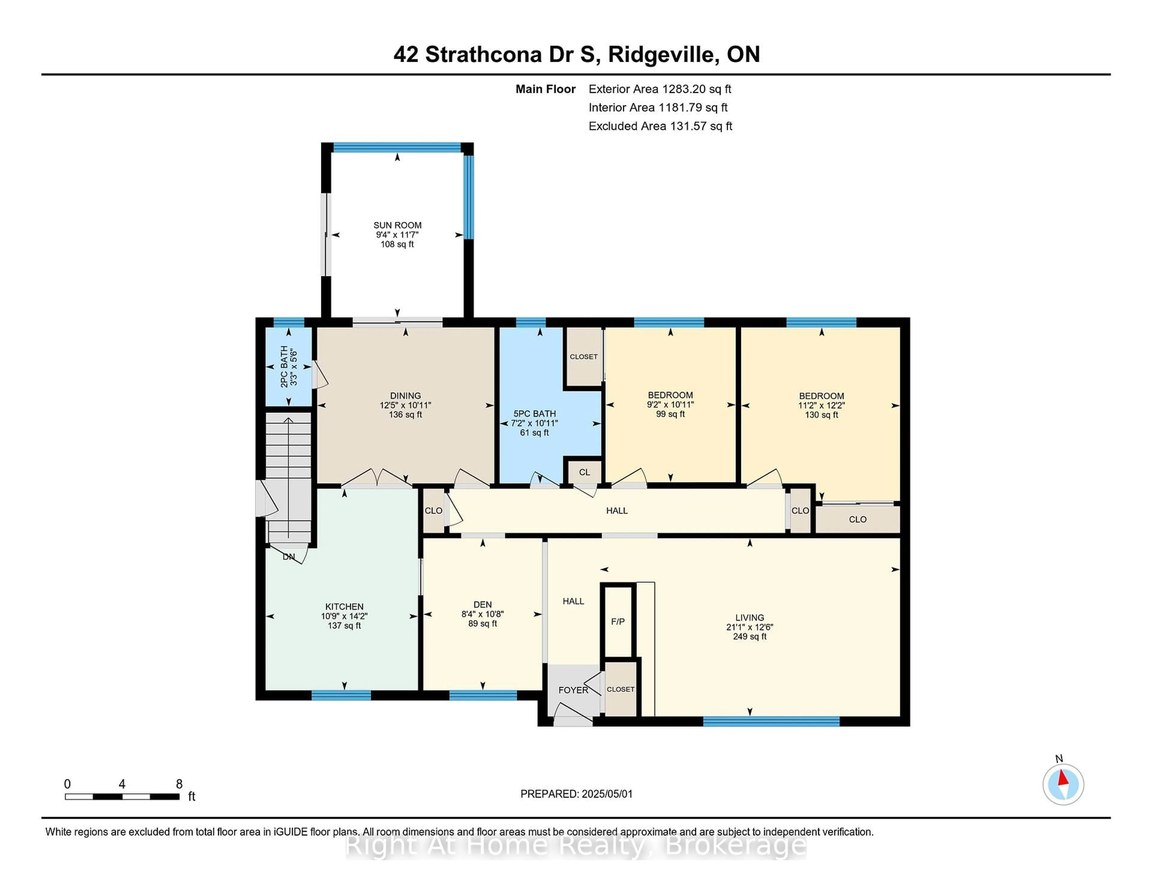 Floor plan for 42 Strathcona Dr, Pelham Ontario L0S 1E0