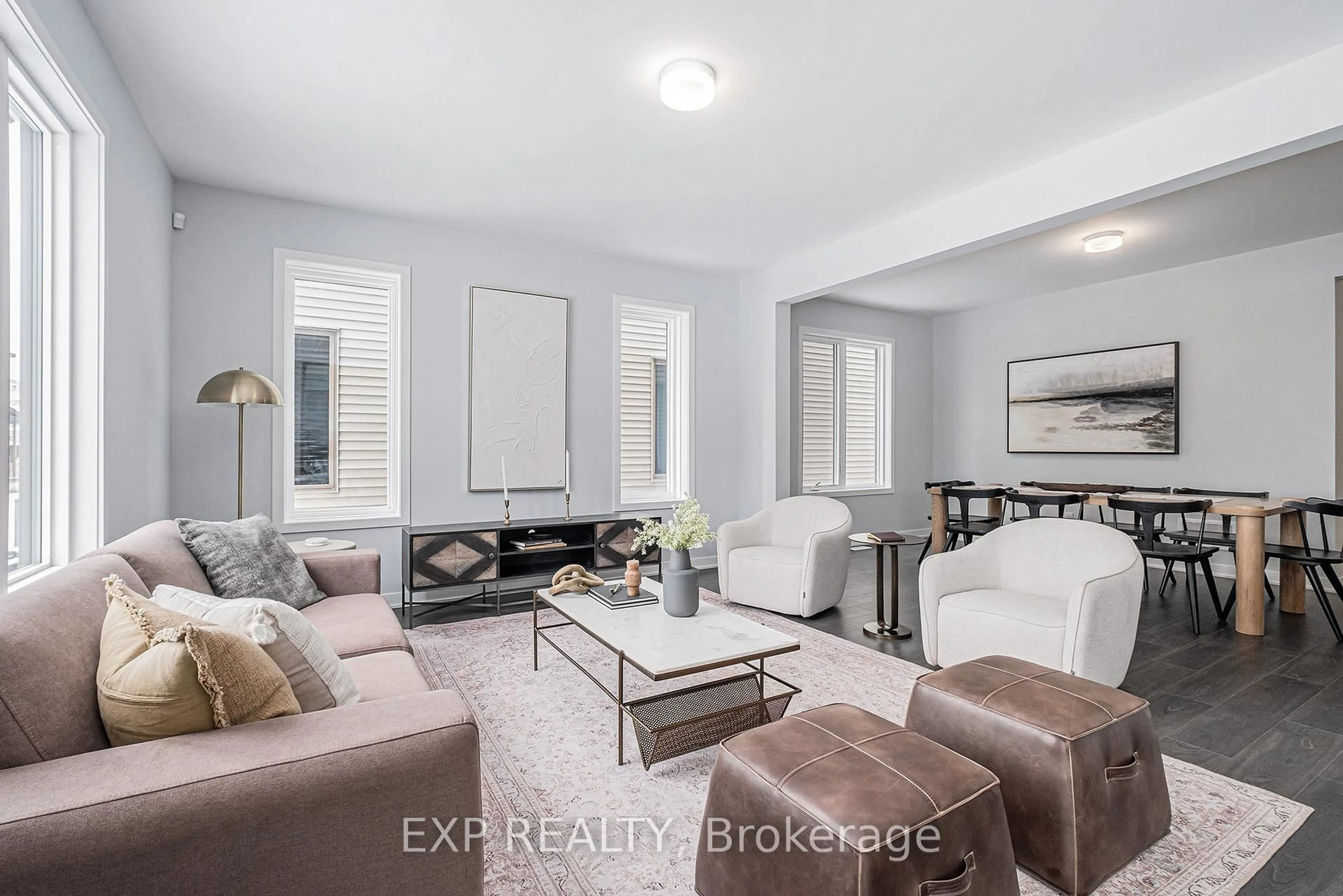 Living room with furniture, ceramic/tile floor for 2041 Checkerspot Ave, Richmond Ontario K0A 2Z0