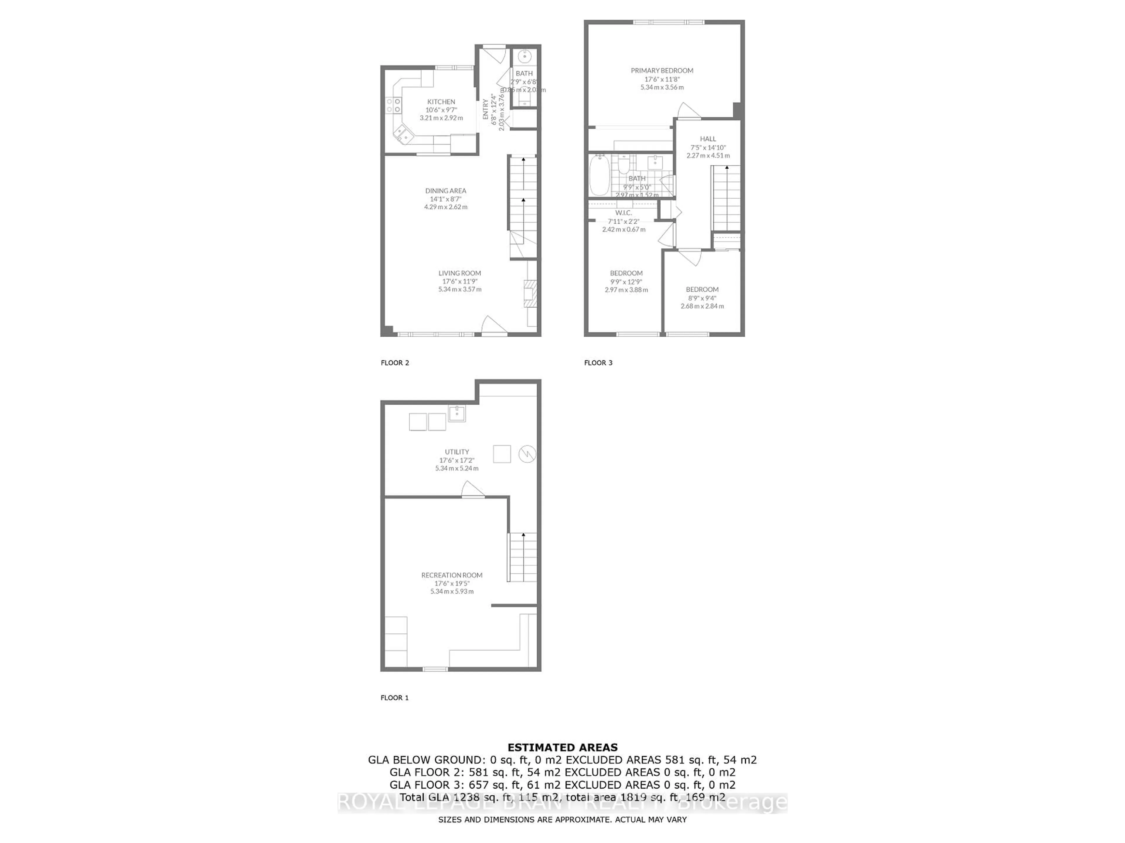 Floor plan for 15 Green Valley Dr #29, Kitchener Ontario N2P 1K7