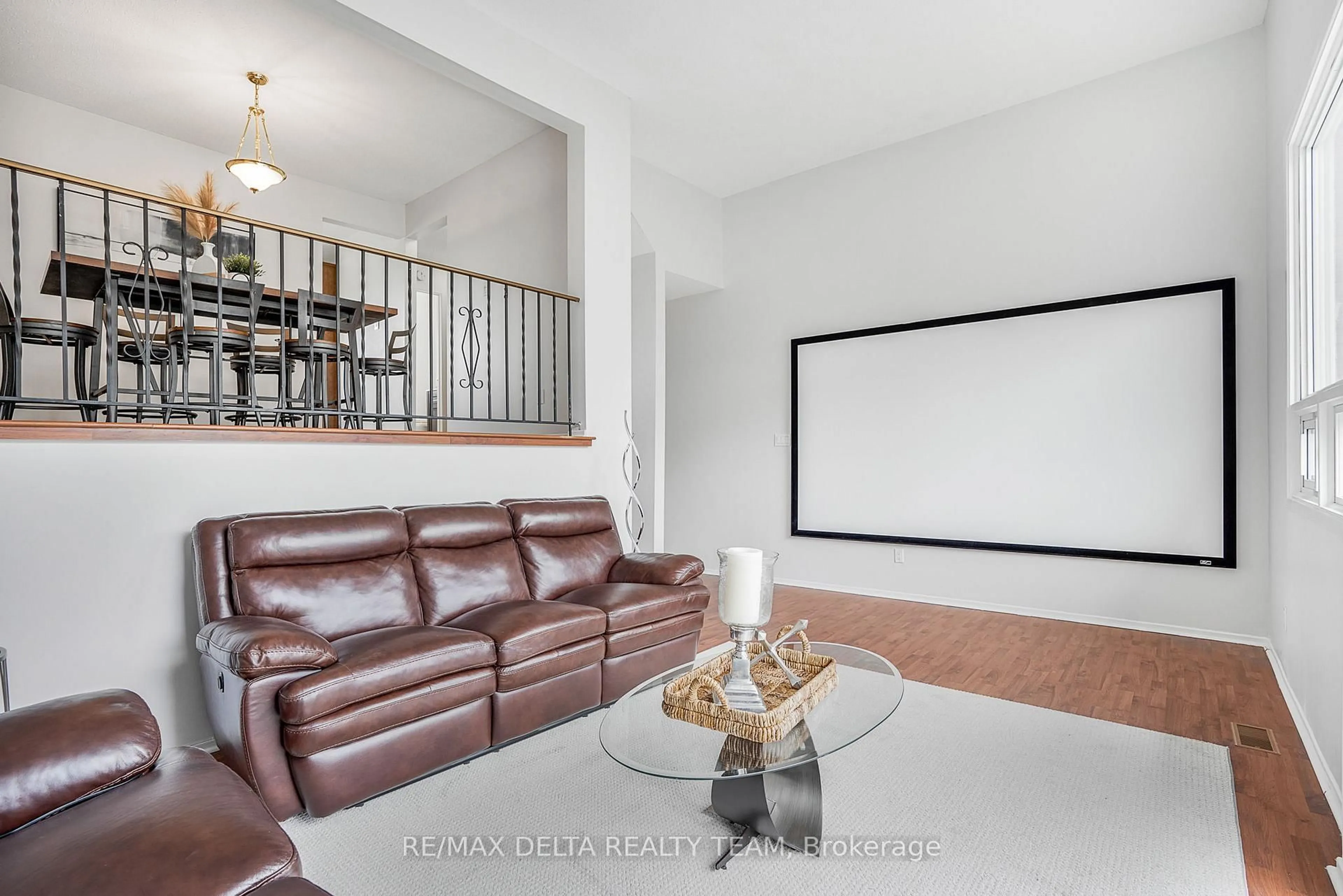 Home theater for 2115 Erinbrook Cres #49, Ottawa Ontario K1B 4J5
