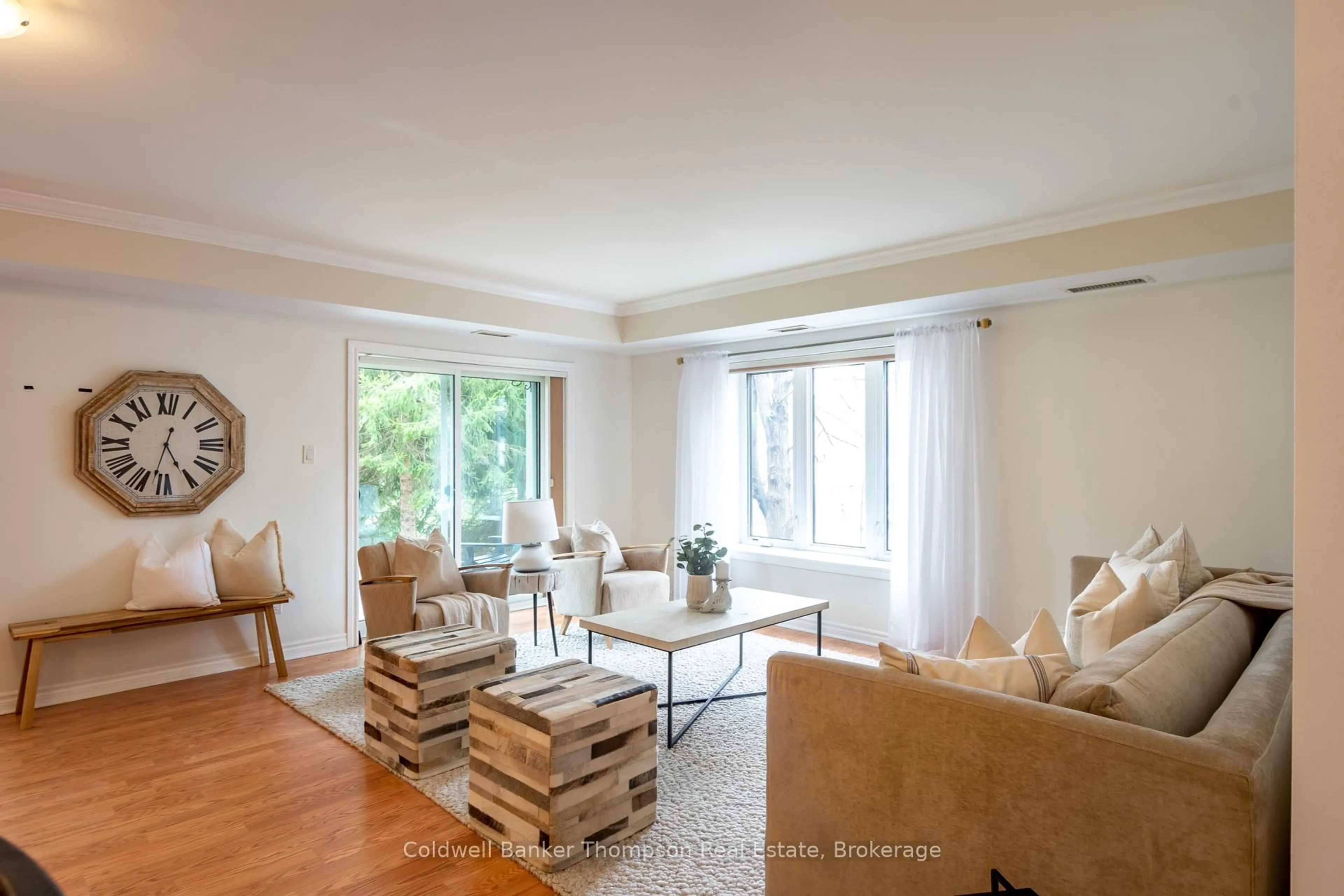 Living room with furniture, unknown for 24 Dairy Lane #101, Huntsville Ontario P1H 0A4
