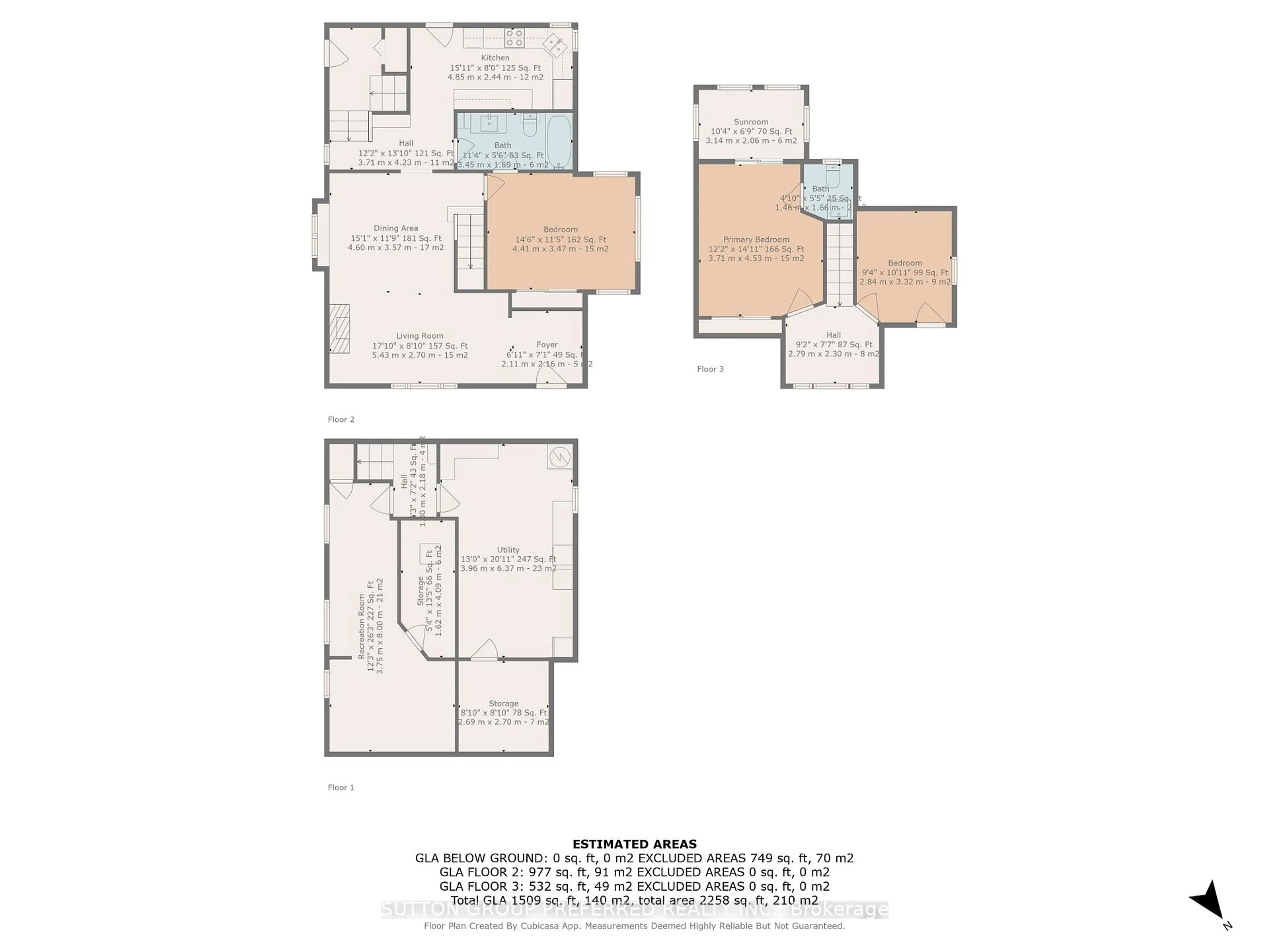 Floor plan for 2517 Queen St, Strathroy-Caradoc Ontario N0L 1W0