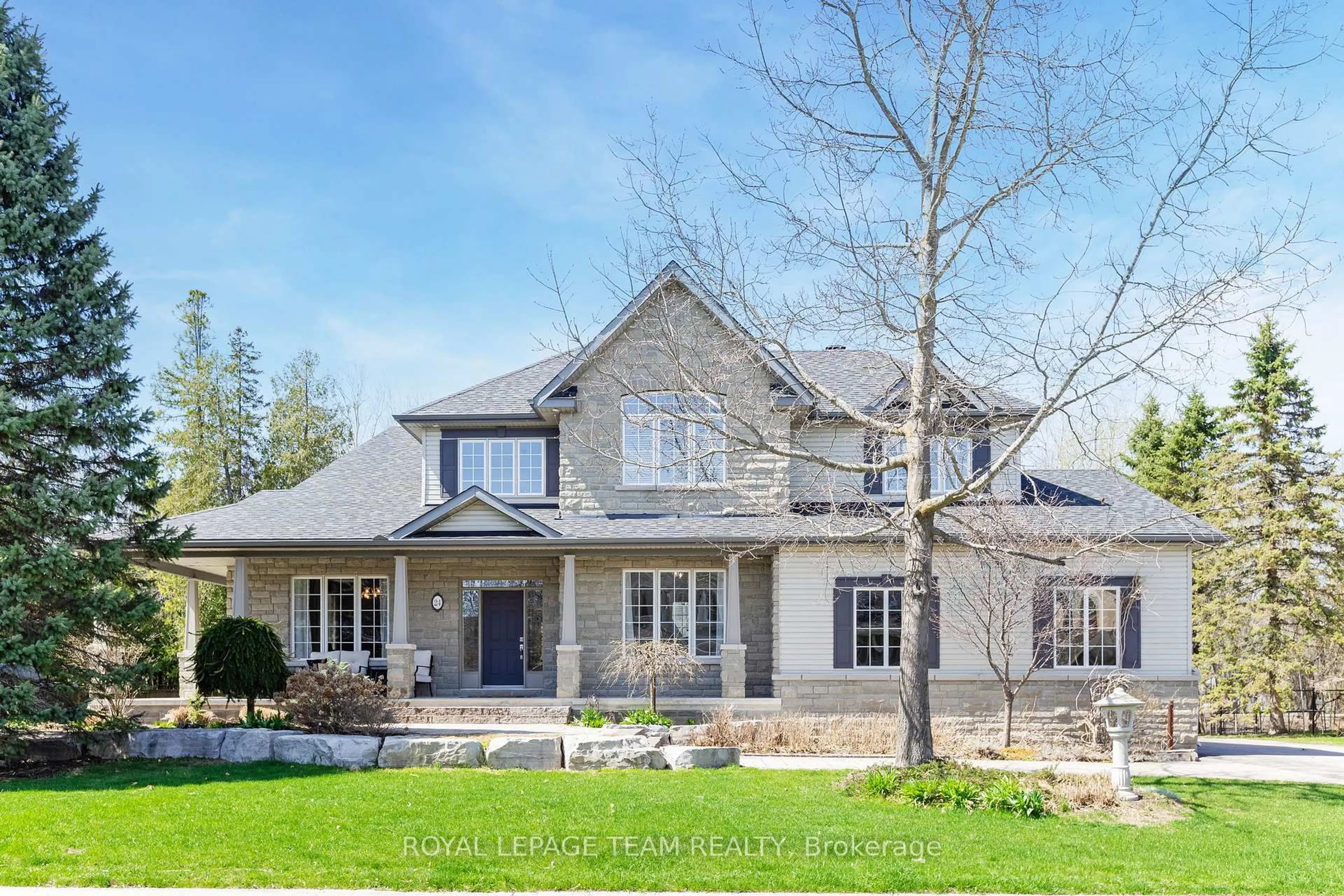 Home with brick exterior material, street for 24 Cypress Garden N/A, Stittsville Ontario K2S 1W6