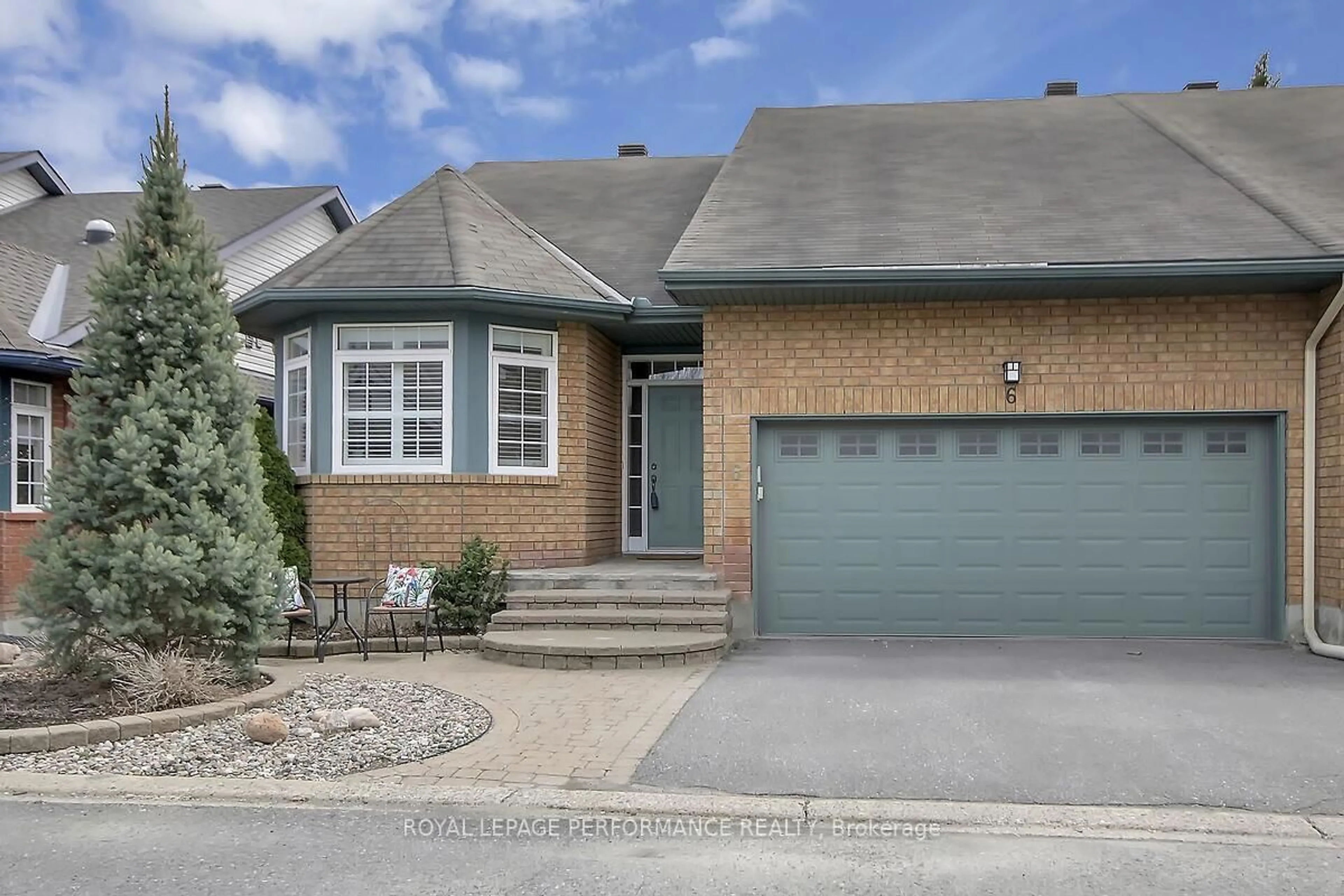 Home with brick exterior material, street for 6 Briardale Cres, Ottawa Ontario K2E 1C2