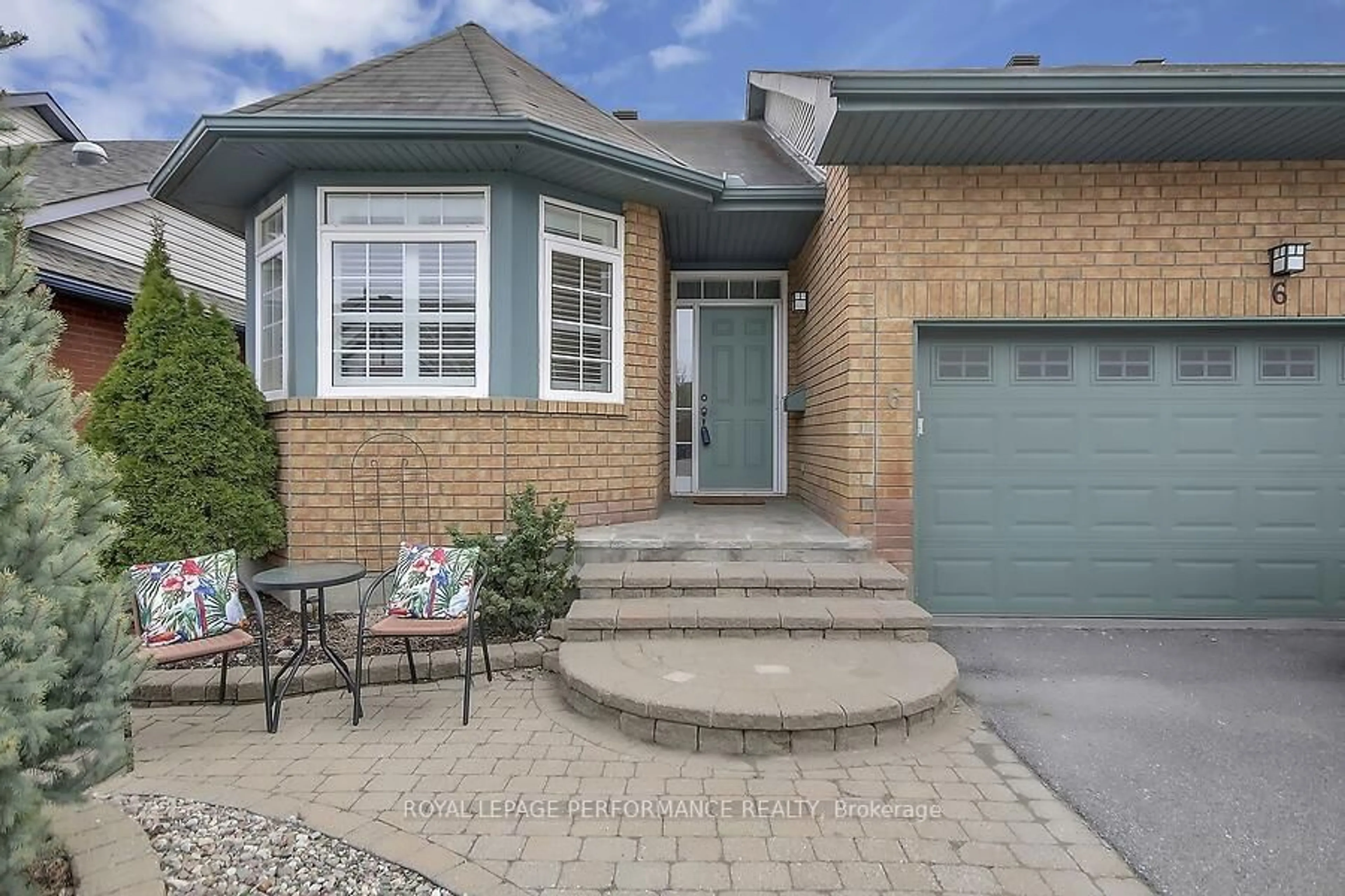 Home with brick exterior material, street for 6 Briardale Cres, Ottawa Ontario K2E 1C2