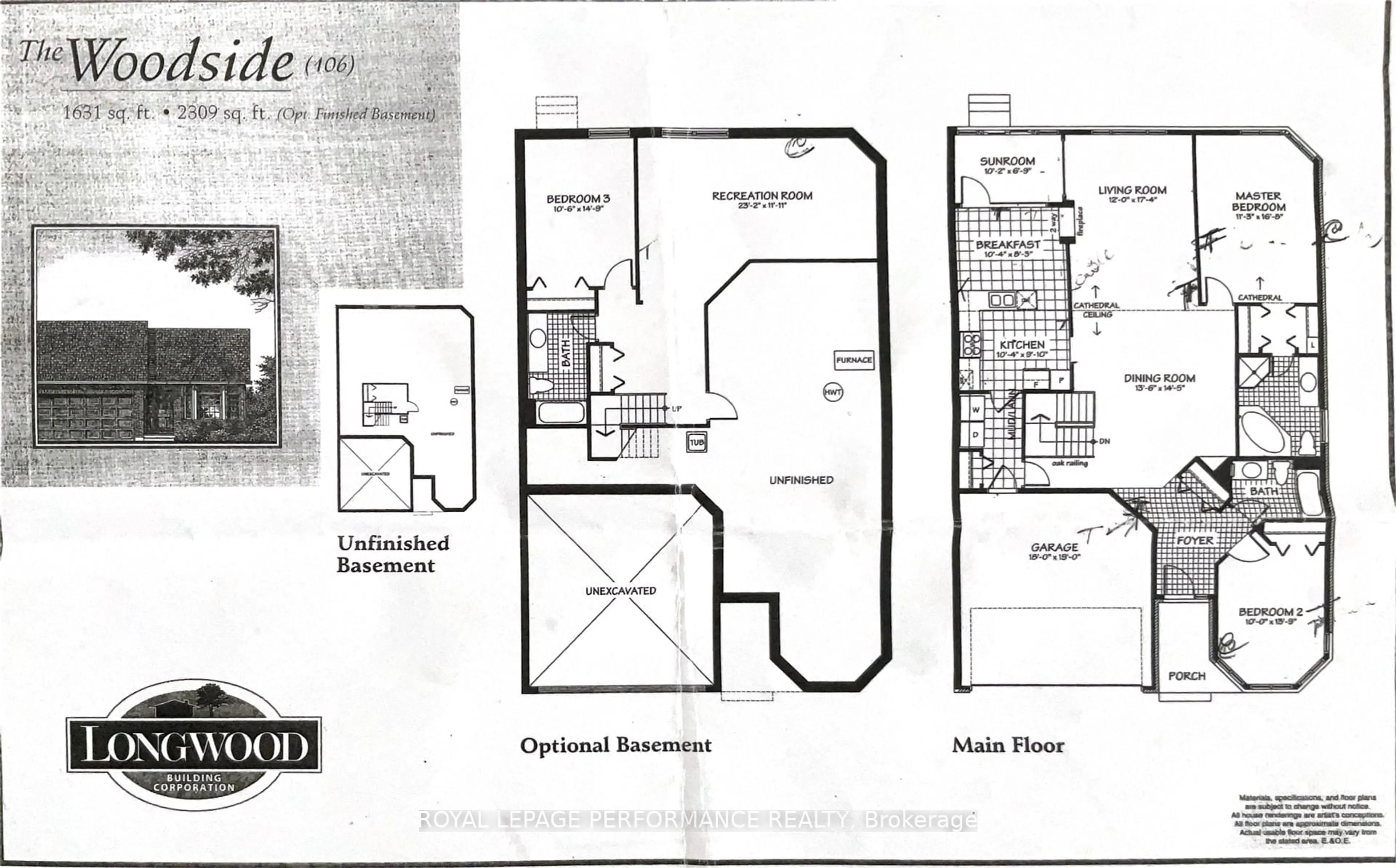 Floor plan for 6 Briardale Cres, Ottawa Ontario K2E 1C2
