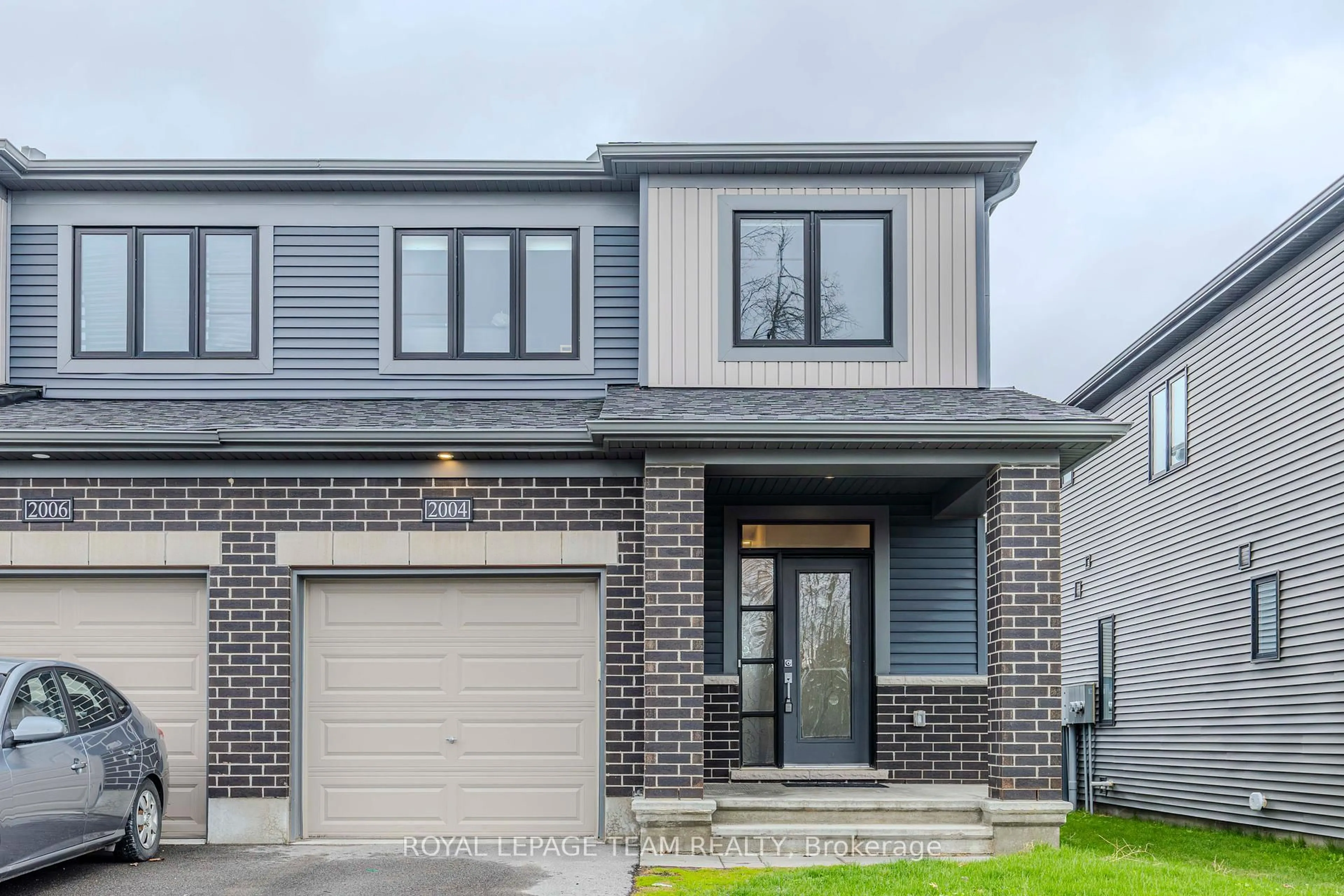 Home with brick exterior material, street for 2004 Caltra Cres, Ottawa Ontario K2J 6V4