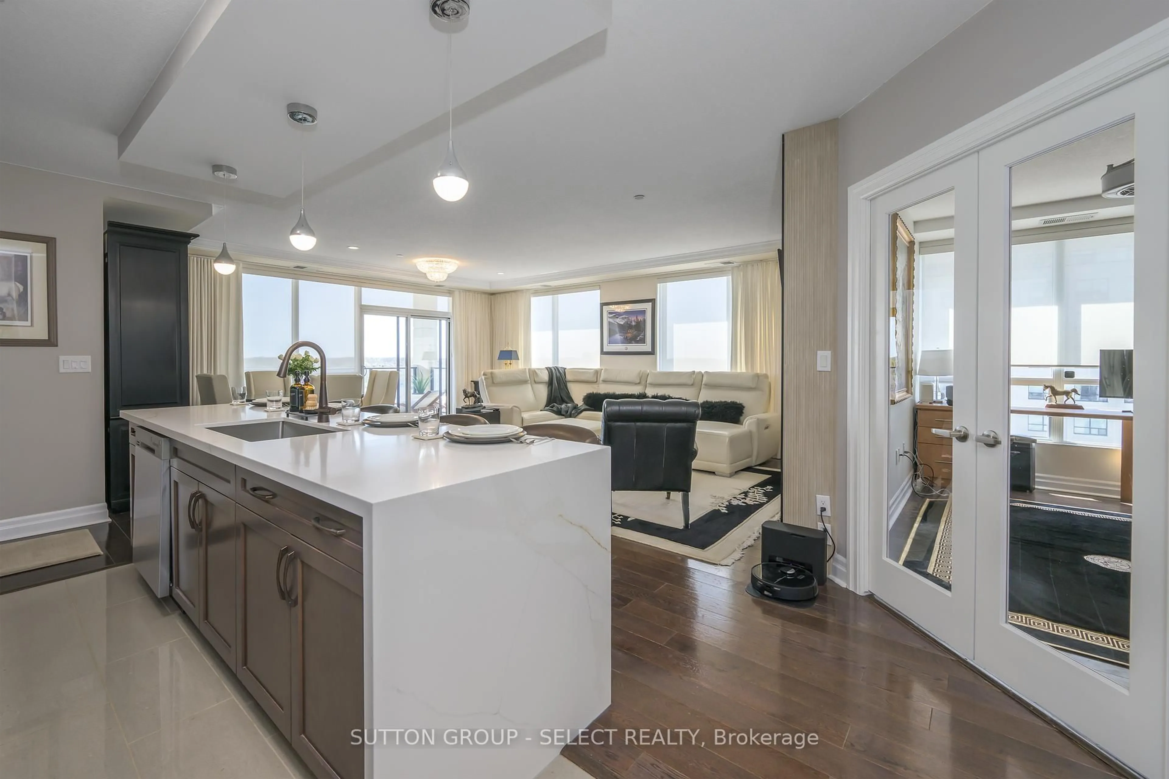 Open concept kitchen, unknown for 240 Villagewalk Blvd #810, London North Ontario N6G 0P6