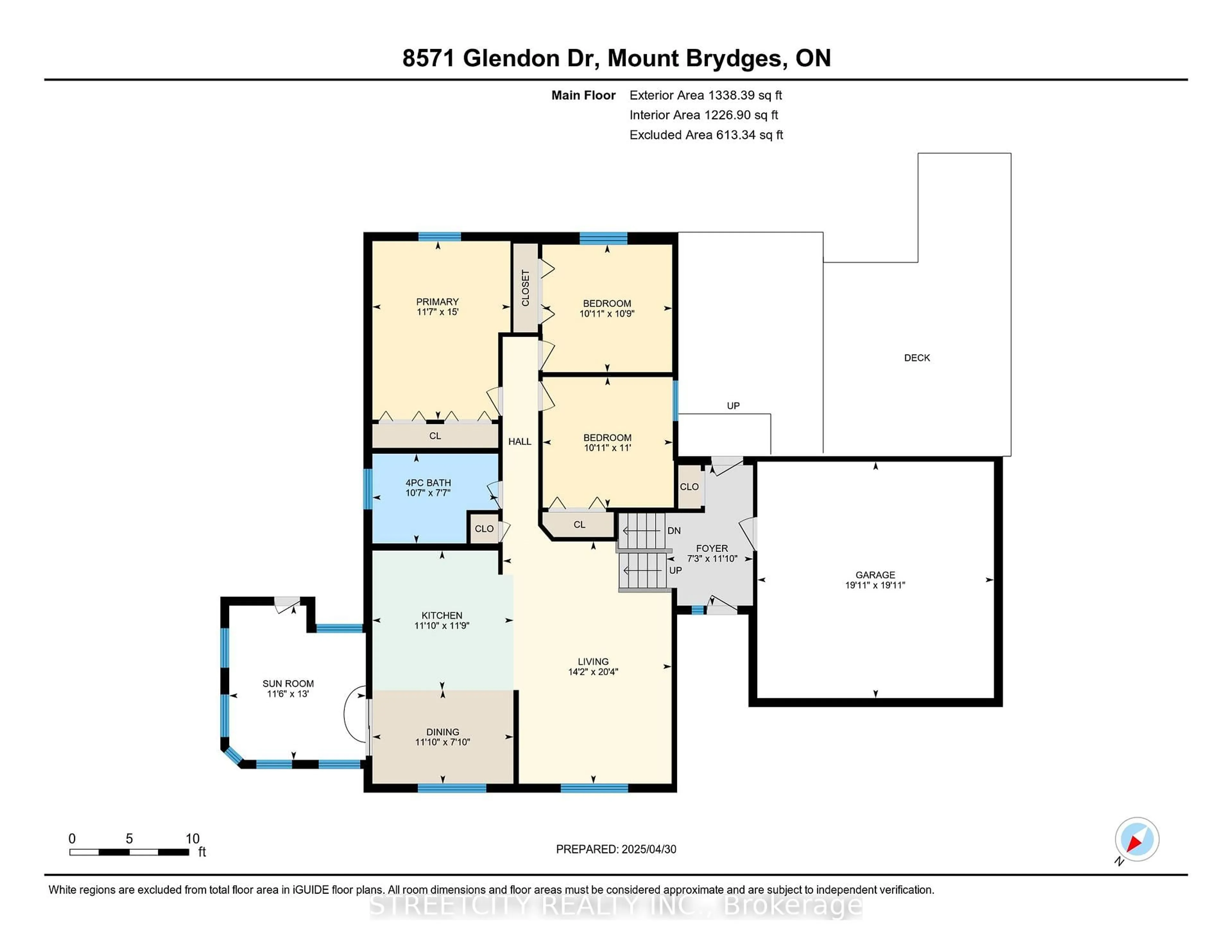 Floor plan for 8571 Glendon Dr, Strathroy Caradoc Ontario N0L 1W0