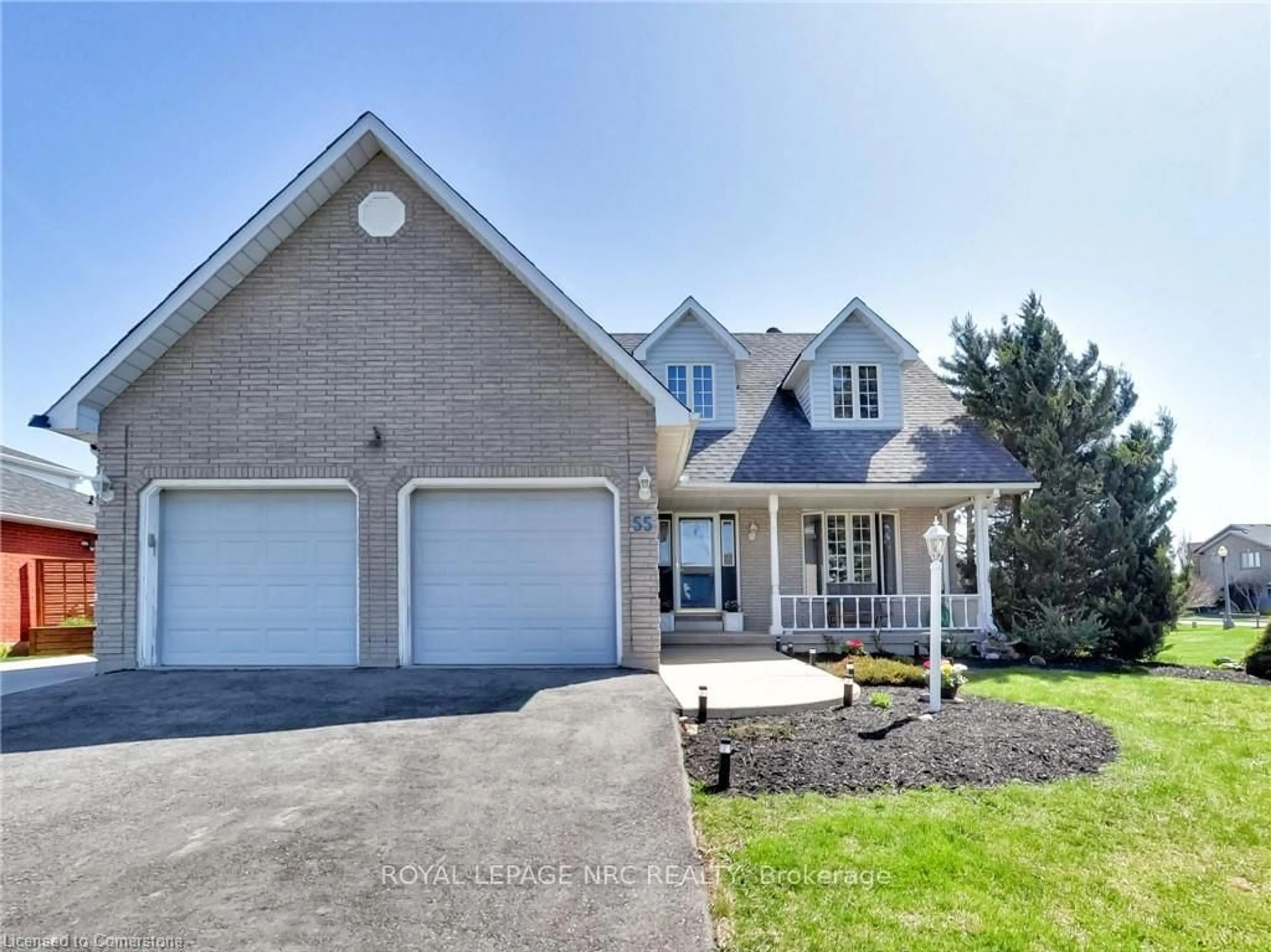 Home with brick exterior material, street for 55 Buchanan Dr, Haldimand Ontario N3W 1H1